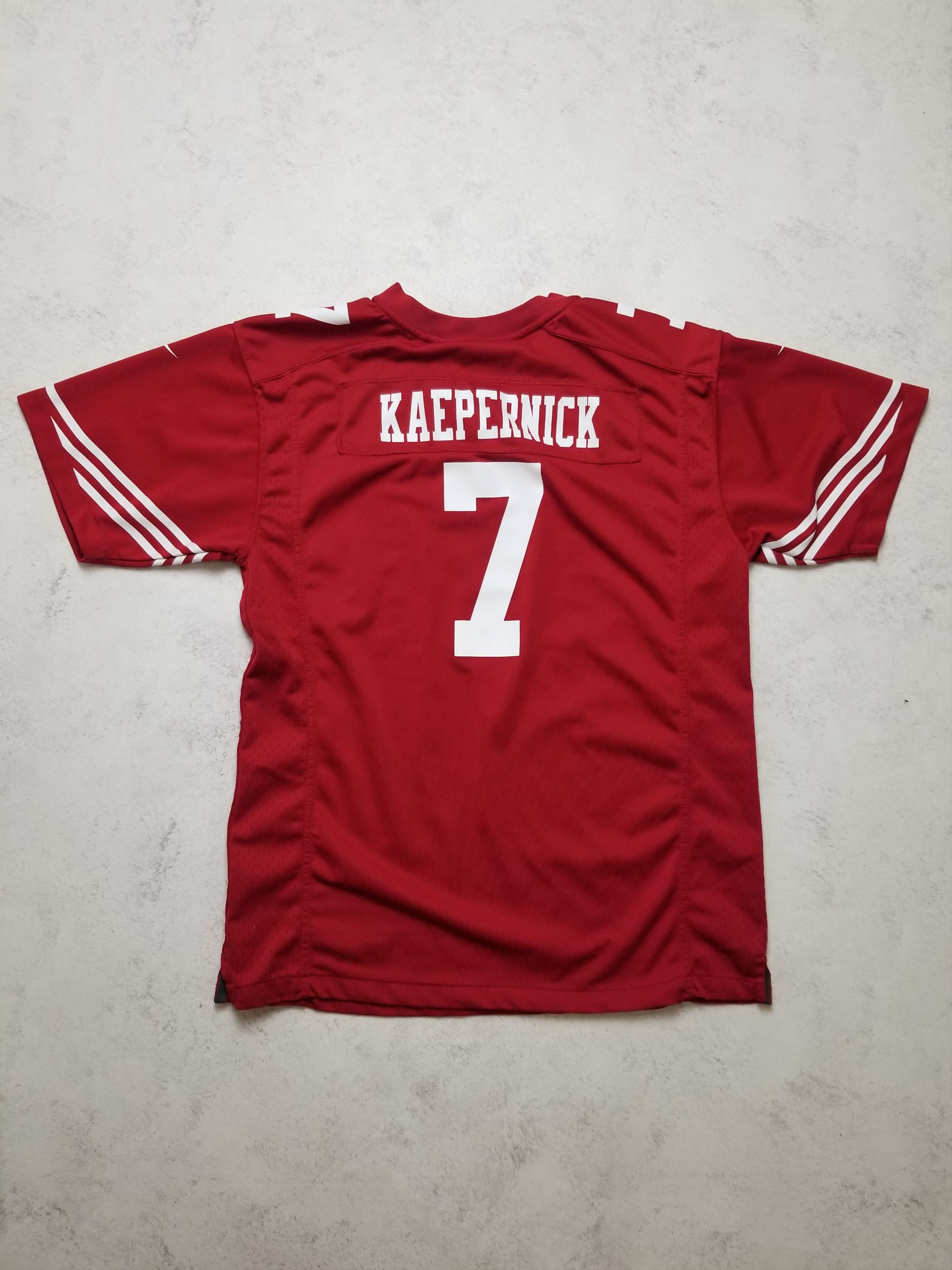 Nike Colin Kaepernick San Francisco 49ers NFL Jersey Youth XL Size US XS / EU 42 / 0 - 2 Thumbnail