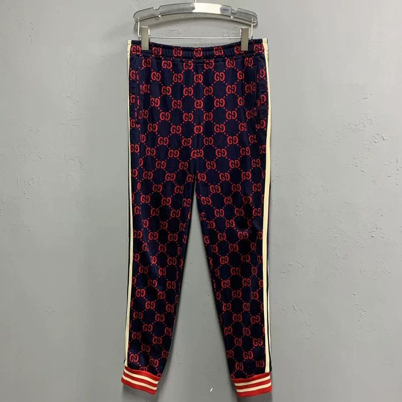 Gucci Gucci Size S Printed sports casual pants 2503-Nextarrow Size US 30 / EU 46 - 1 Thumbnail