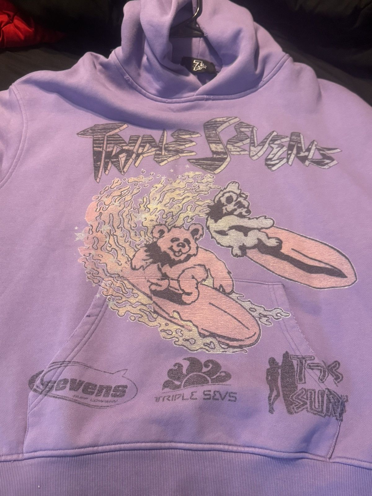 TRIPLE SEVENS Purple Bears Triple Sevens Hoodie Size US M / EU 48-50 / 2 - 2 Thumbnail
