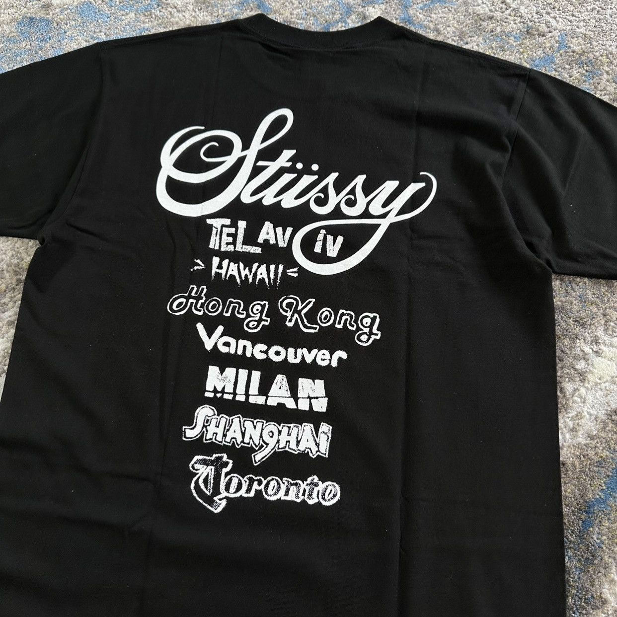 Stussy STUSSY TOUR TEE Size US M / EU 48-50 / 2 - 4 Thumbnail