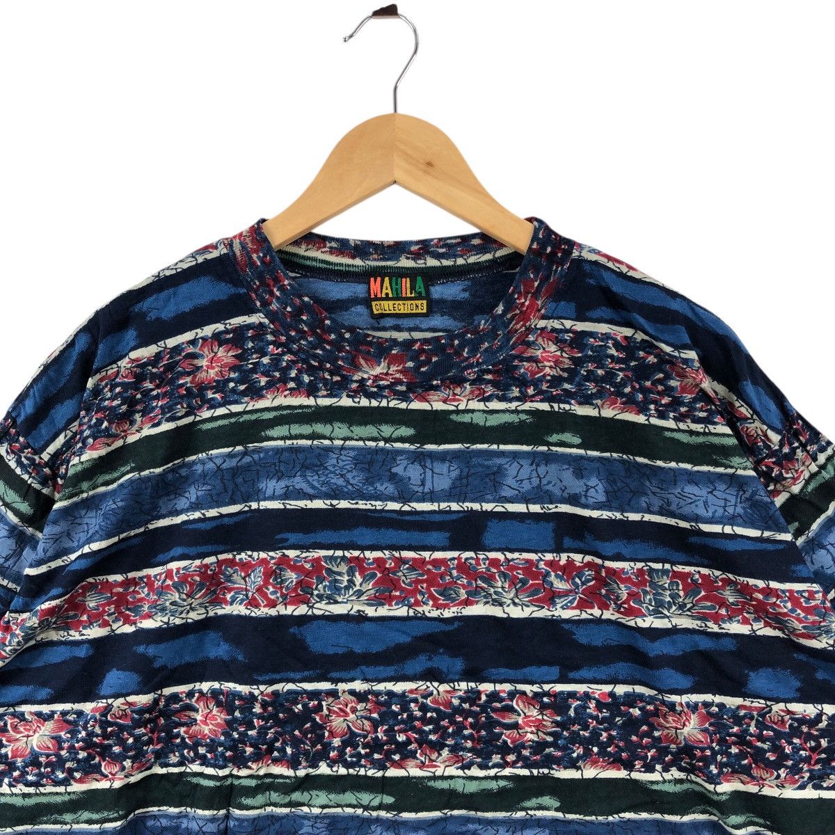 Vintage Vintage Surf Surfing MAHILA COLLECTIONS Tom Design T-Shirt Size US XXL / EU 58 / 5 - 3 Thumbnail