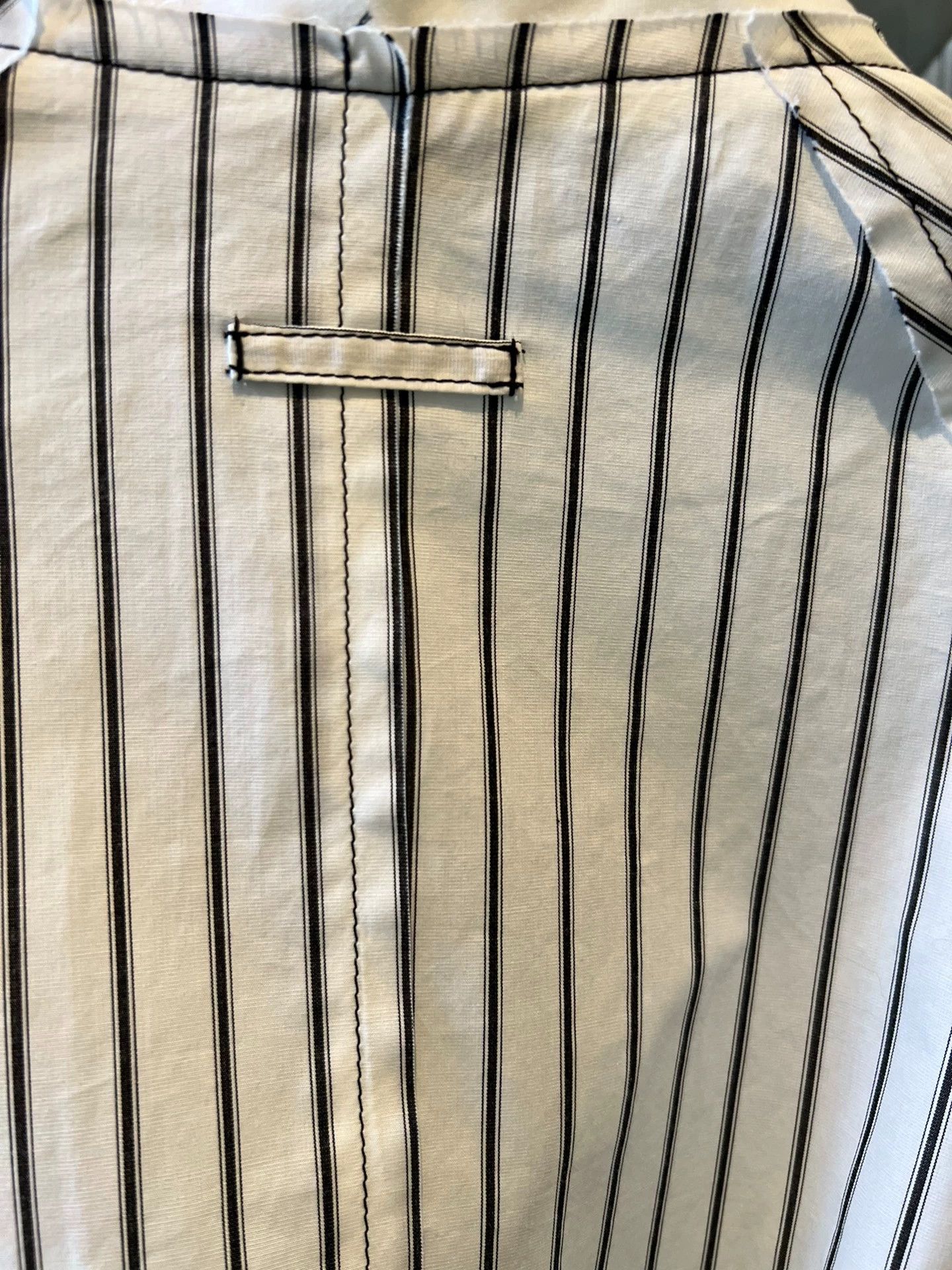 JW Anderson JW Anderson Striped 100% Cotton Tailored Dress 46 New Size S / US 4 / IT 40 - 4 Thumbnail