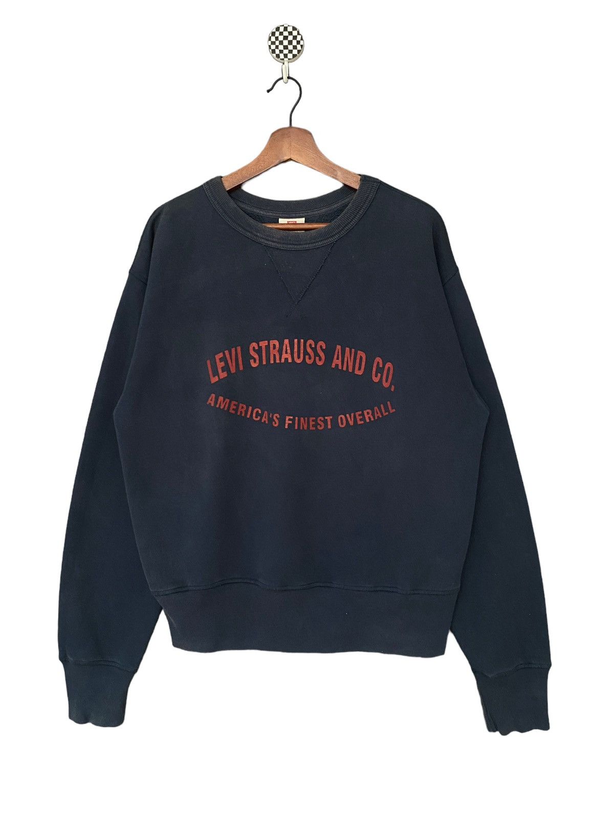 Japanese Brand × Levi's × Vintage Vintage Japanese Brand Levis Sweatshirts 1990s Size US L / EU 52-54 / 3 - 1 Thumbnail