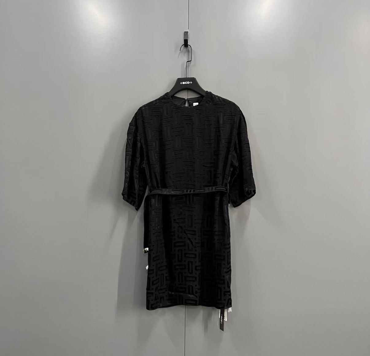 Hermes Hermès Black Silk Belt Dress J41 Size XS / US 0-2 / IT 36-38 - 1 Thumbnail