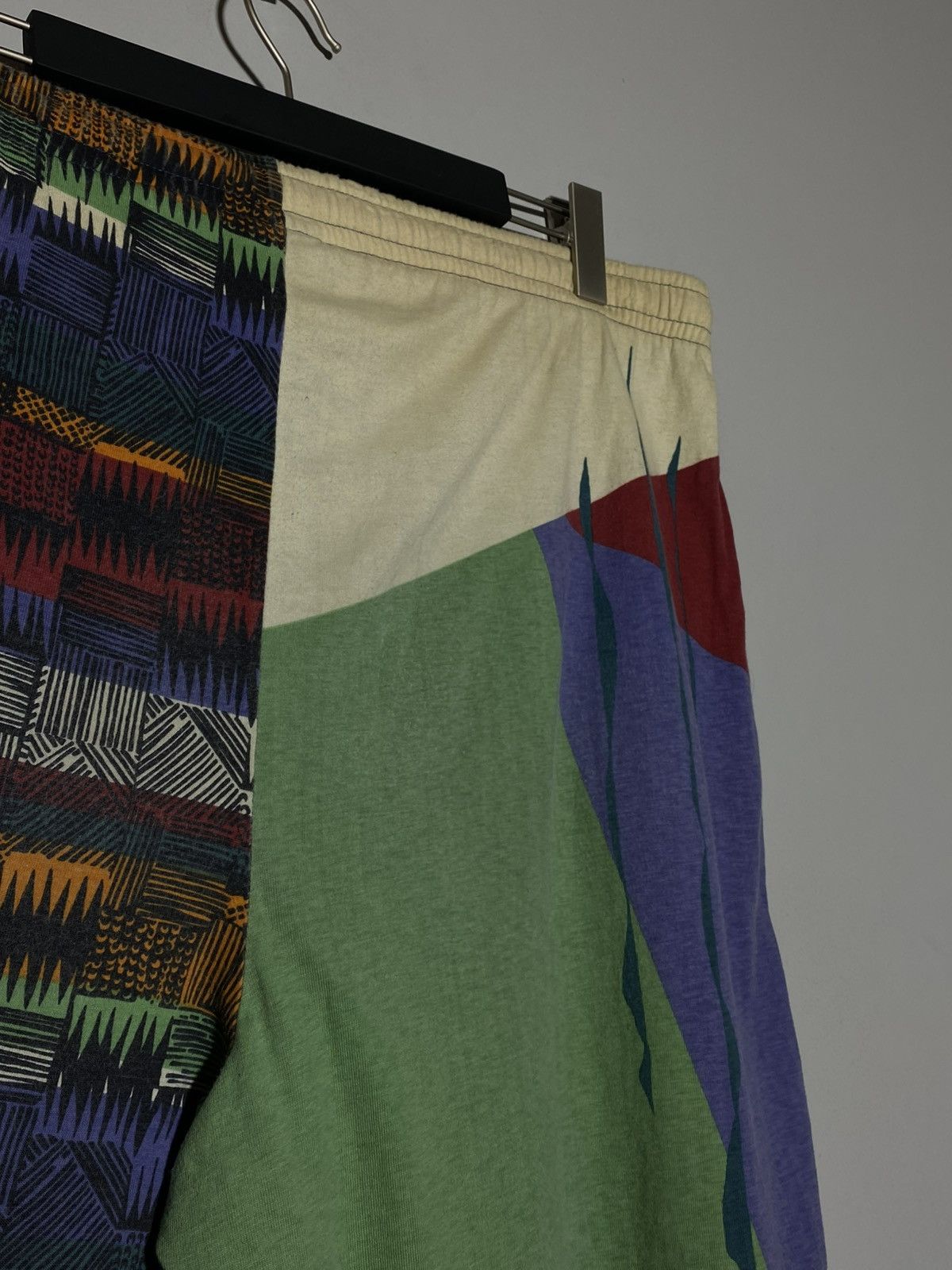 Nike 🔥 VINTAGE 90s NIKE ALL OVERPRINT RARE BASKETBALL SHORTS Size US 34 / EU 50 - 11 Thumbnail