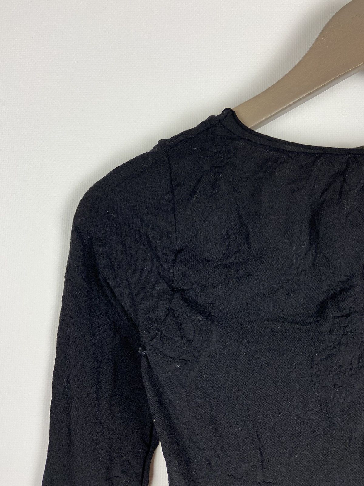 Designer × Marithe + Francois Girbaud Marithe Francois Girbaund Top Long Sleeve Avant-Garde Sz 3 Size S / US 4 / IT 40 - 13 Thumbnail