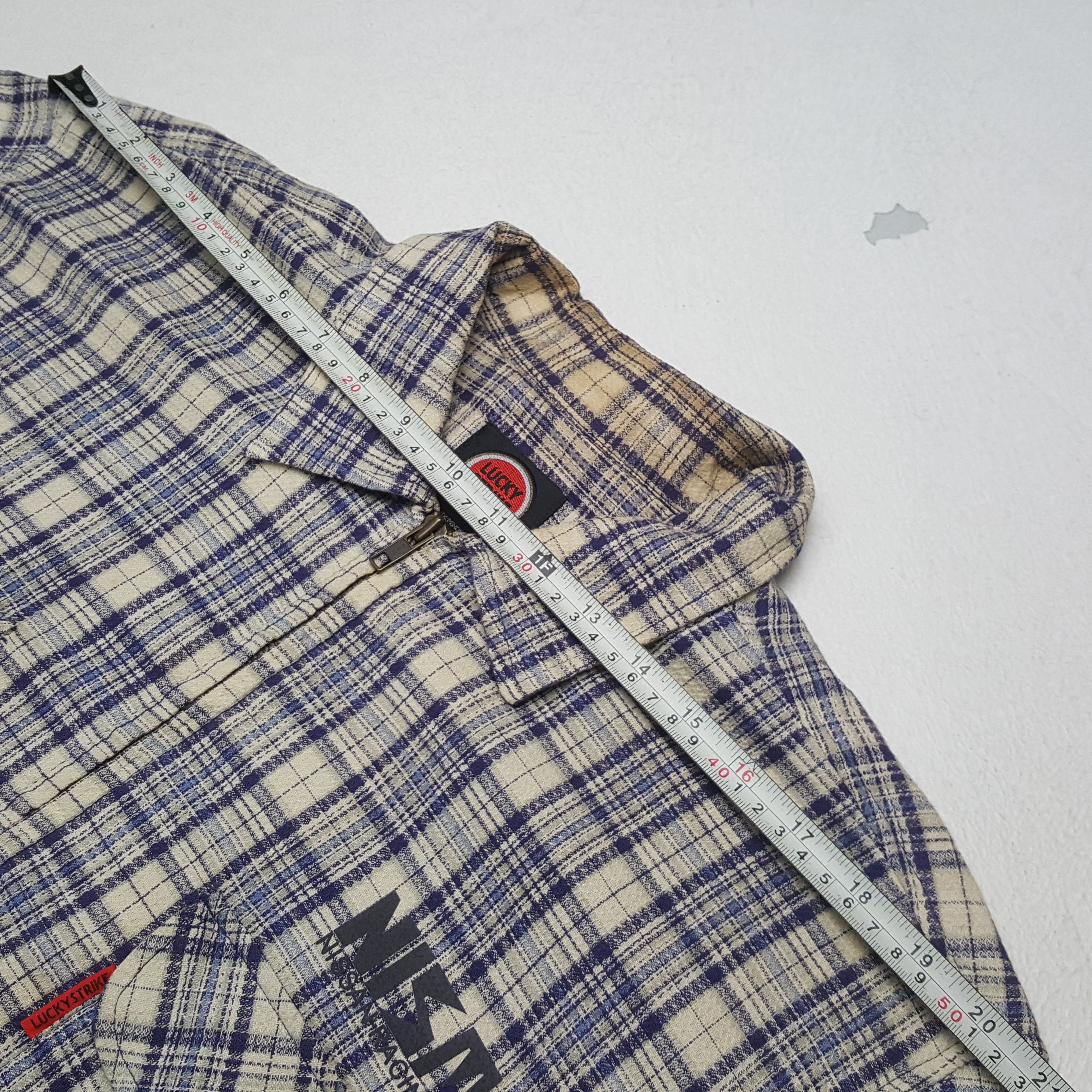 Japanese Brand × Vintage Vintage Lucky Strike Nismo Nissan Racing Team Custom Jacket Size US L / EU 52-54 / 3 - 10 Thumbnail