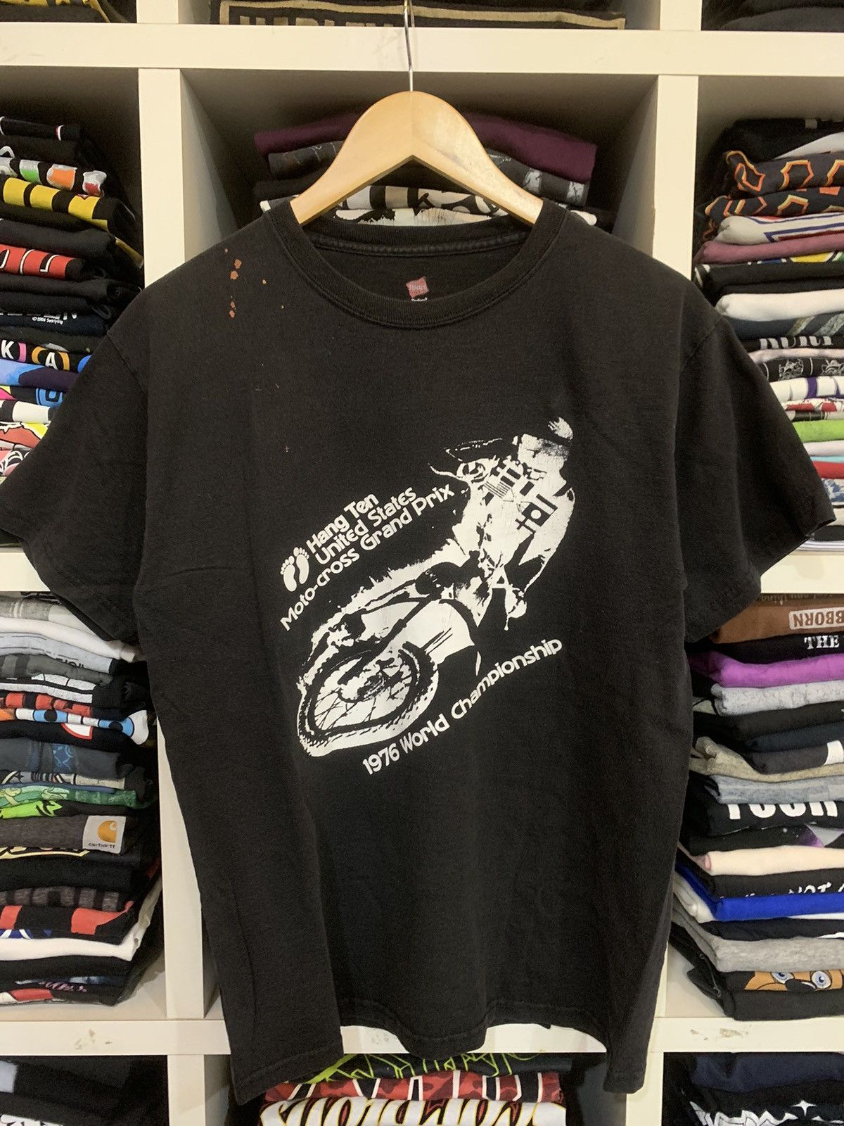 Hanes × Vintage Vintage Hang Ten US Motorcross Size US M / EU 48-50 / 2 - 3 Thumbnail