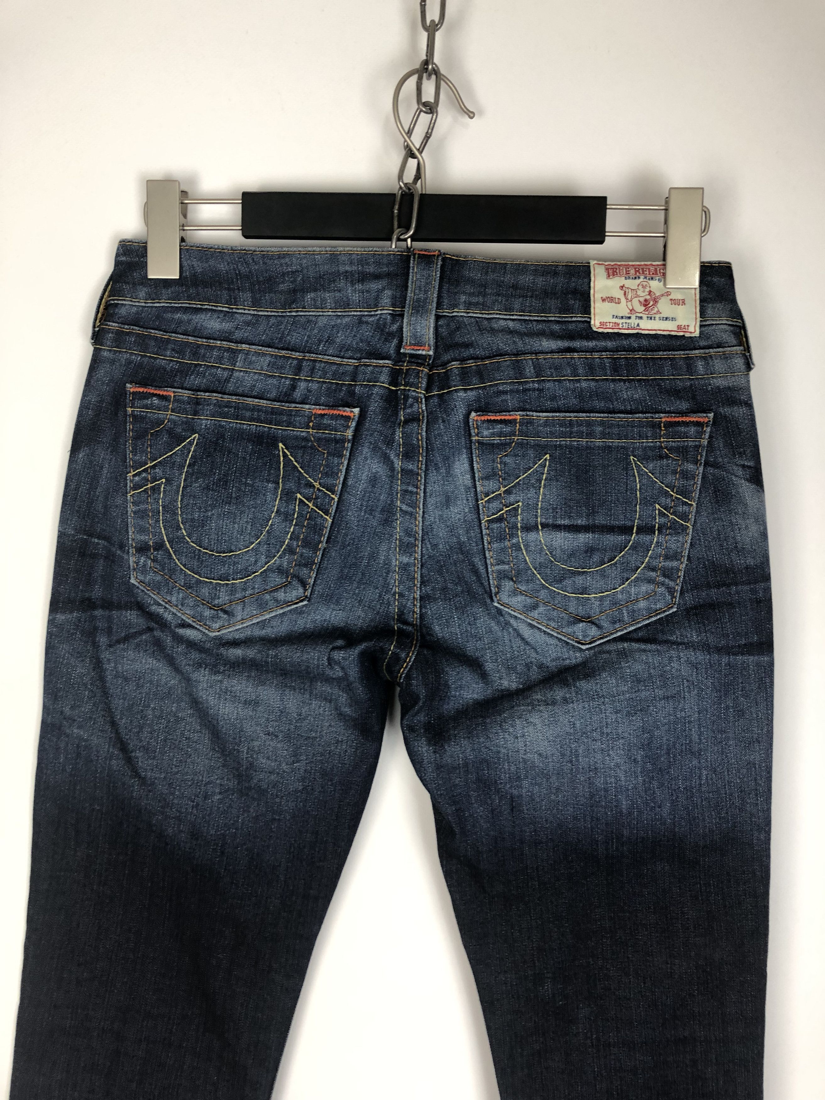 True Religion True Religion Blue Denim Jeans Pants Section Stella size 29 Size 29" - 8 Thumbnail