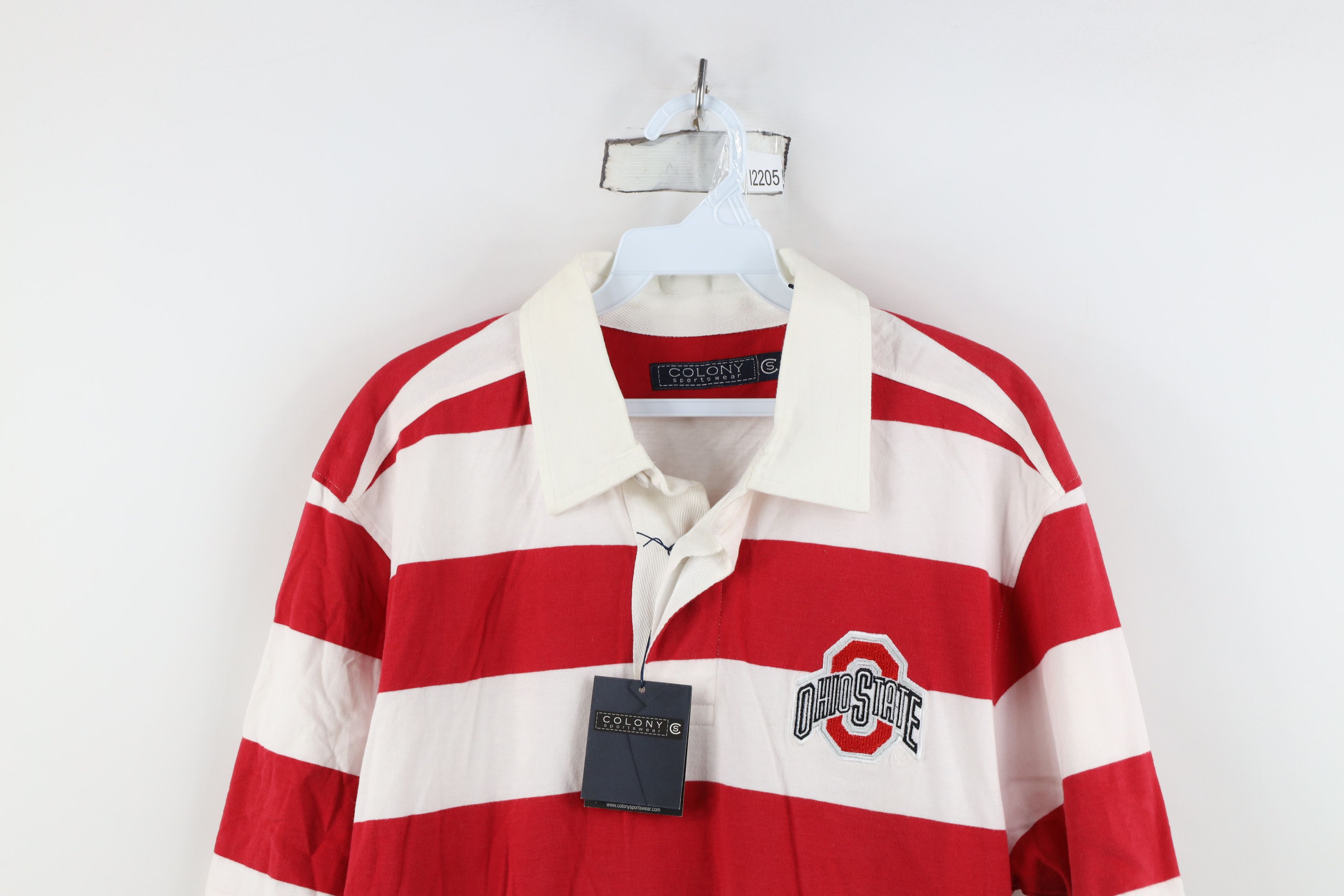 Deadstock Vintage Ohio State University Rugby Polo Shirt