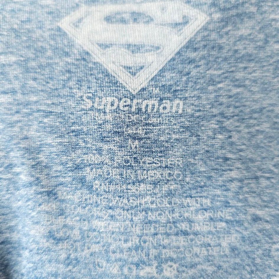 Clarks Superman T Shirt Mens Size Medium Blue DC Comics Clark Kent Activewear Y2K Size US M / EU 48-50 / 2 - 5 Thumbnail