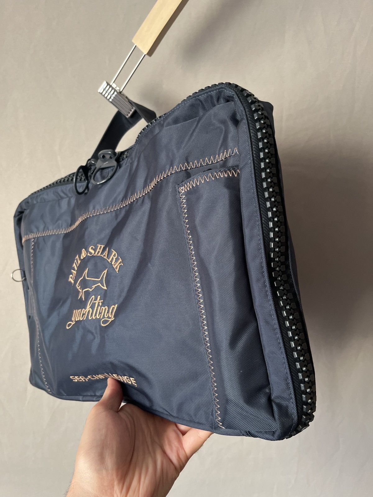 Paul & Shark Paul & Shark Nylon Blue Brief Laptop Case Carrying Bag Size ONE SIZE - 10 Thumbnail