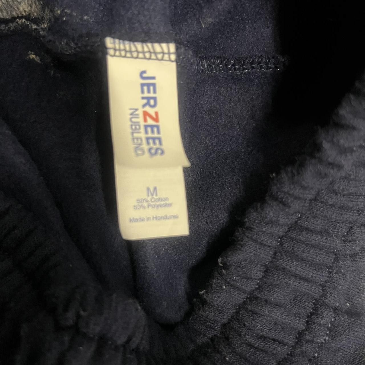 Japanese Brand × Vintage Vintage Y2K/2000s Baggy Navy Blue Sweatpants with Pockets! Size US 32 / EU 48 - 8 Thumbnail