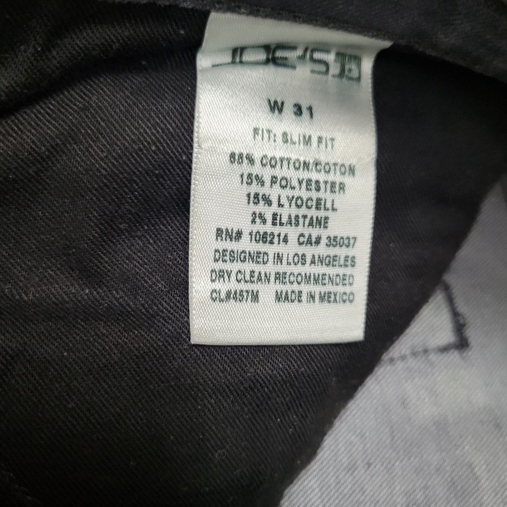 Joe's Joe's Slim Fit Grey 31/35 Men Stretch Extra Long Inseam Size US 31 - 8 Thumbnail