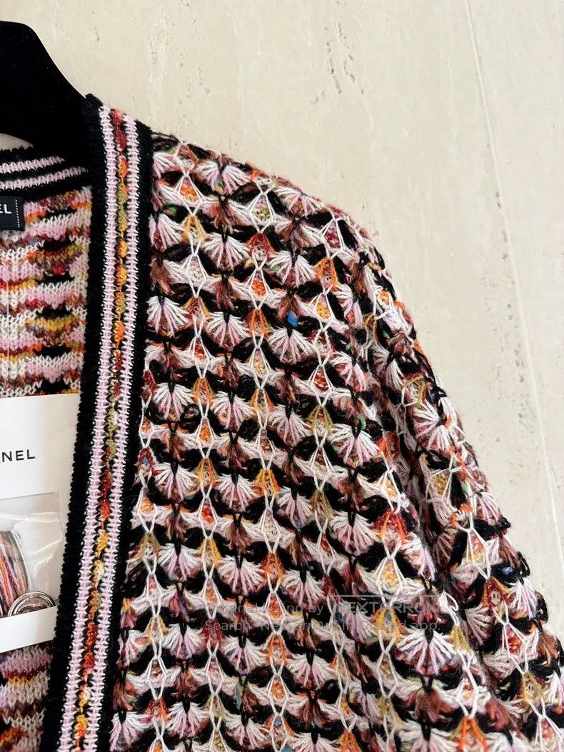 Chanel Chanel Kadar Series Heavy Industry Knitted Cardigan coat Size XS / US 0-2 / IT 36-38 - 3 Thumbnail