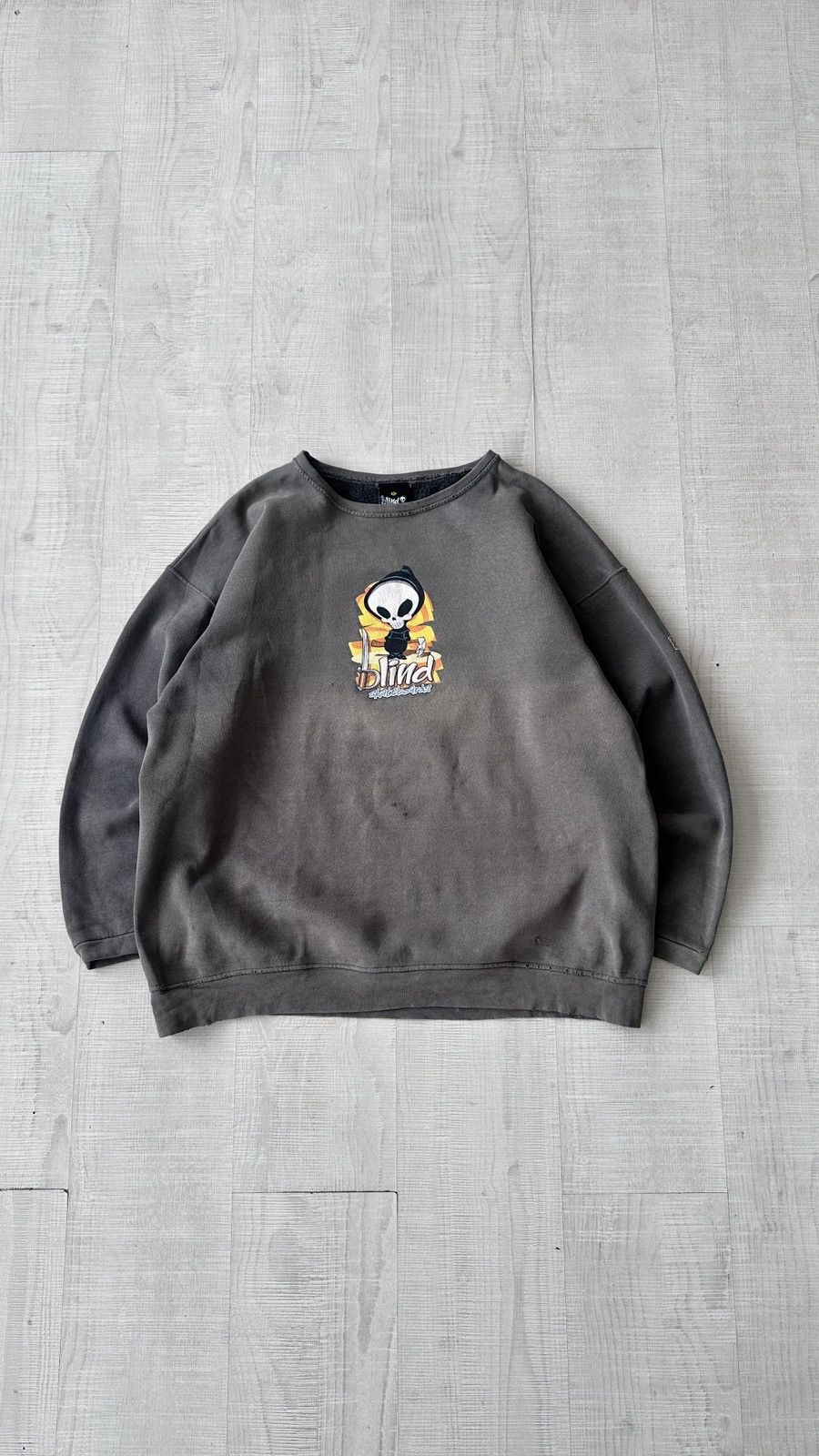 Blind Skateboards Blind Skateboards Sweatshirt USA Reaper Faded Y2K Skate XL Size US XL / EU 56 / 4 - 2 Thumbnail