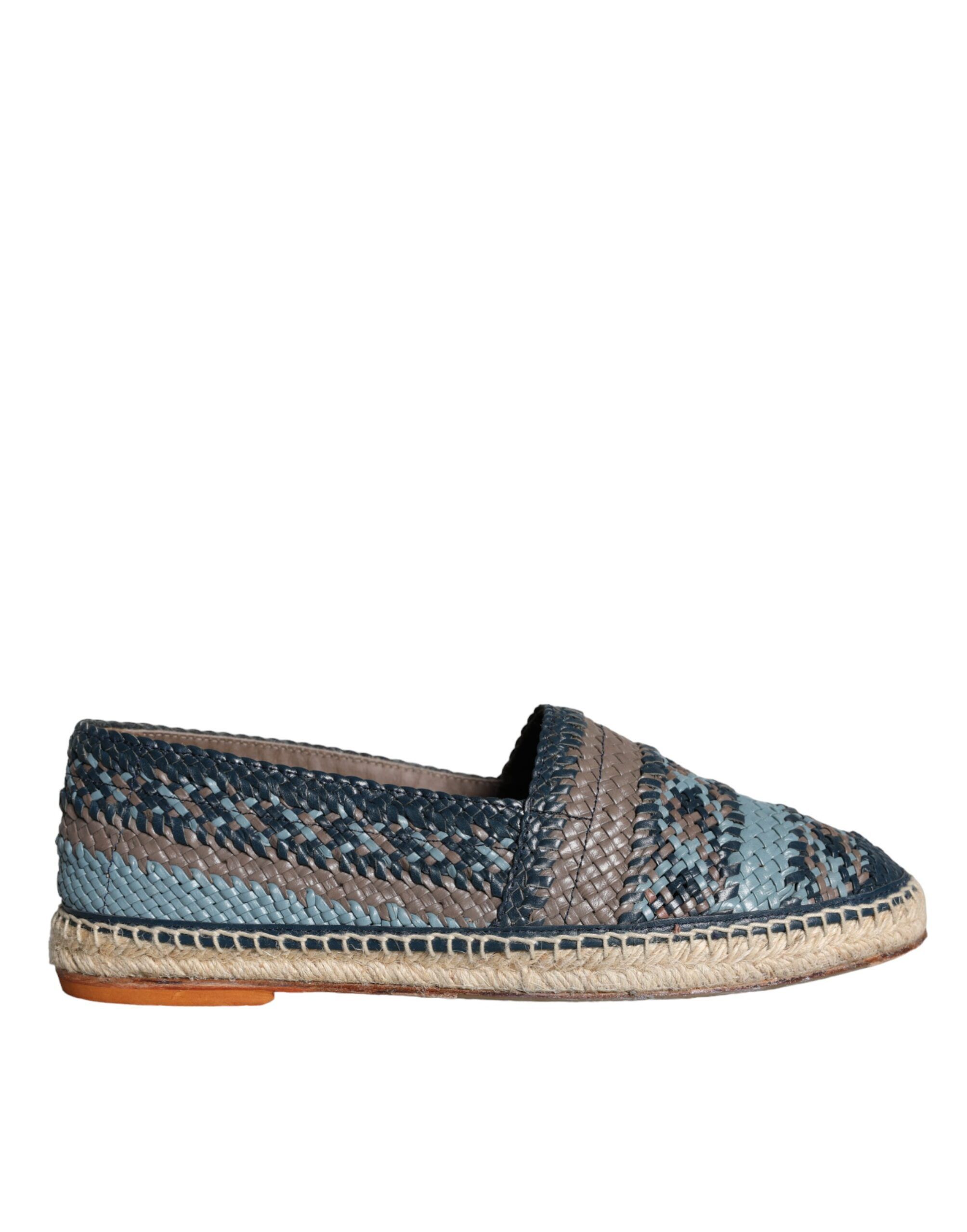Dolce & Gabbana o1y0125 Leather Espadrilles in Multicolor Size US 6 / EU 39 - 1 Thumbnail