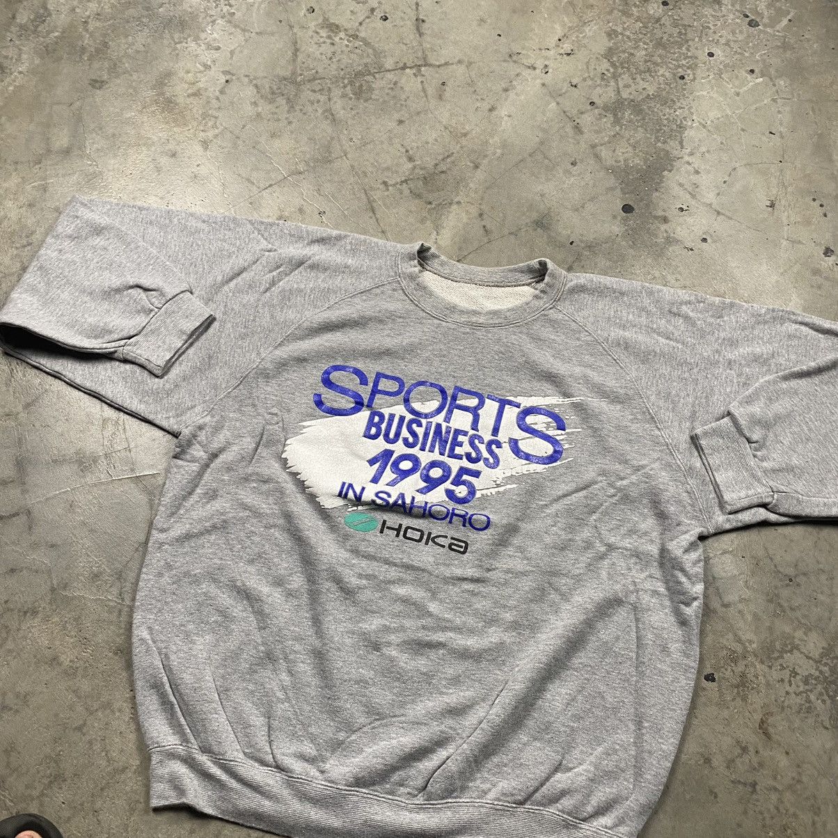 Japanese Brand × Vintage 1995 Sahoro Sports Business Boxy Crewneck Size US M / EU 48-50 / 2 - 6 Thumbnail
