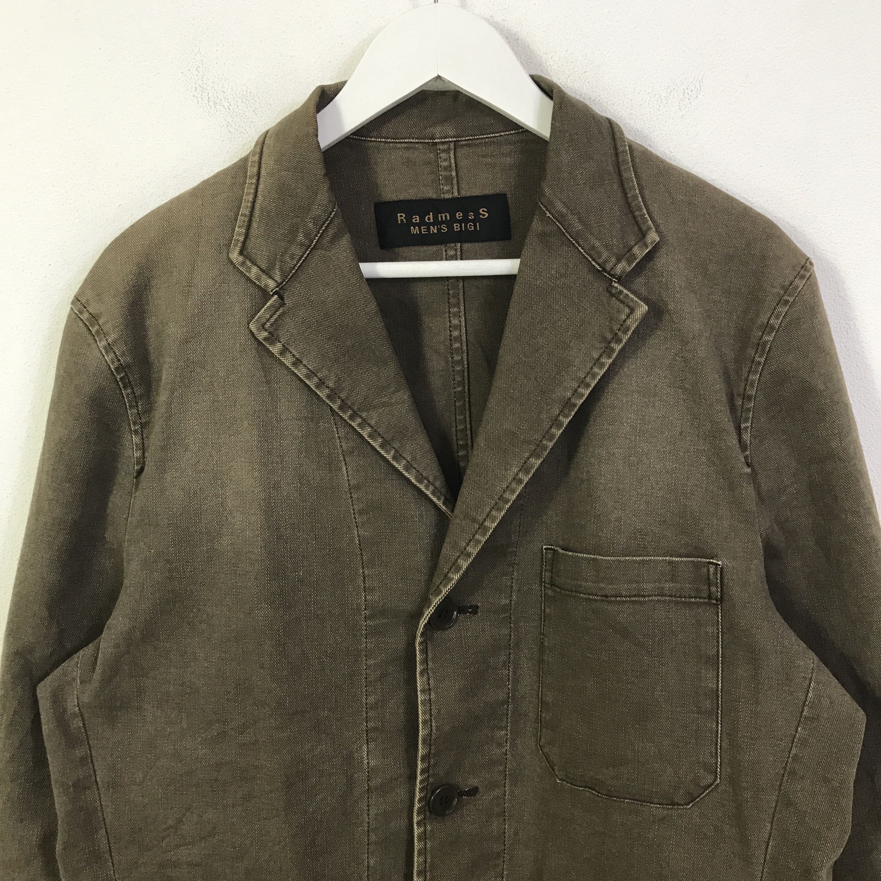 BIGI radmess mens bigi cotton jacket K119B14 Size US L / EU 52-54 / 3 - 2 Thumbnail