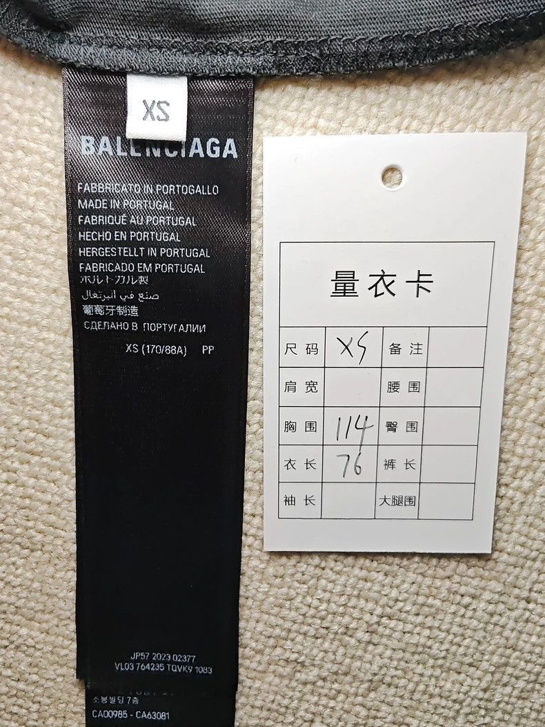 Balenciaga Balenciaga 24FW made old crown damaged diamond logo short s Size US XS / EU 42 / 0 - 5 Thumbnail