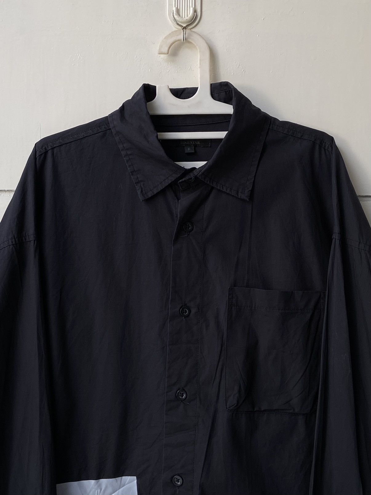 Designer × Japanese Brand BIKE STAR Black Shirt Size US XL / EU 56 / 4 - 3 Thumbnail