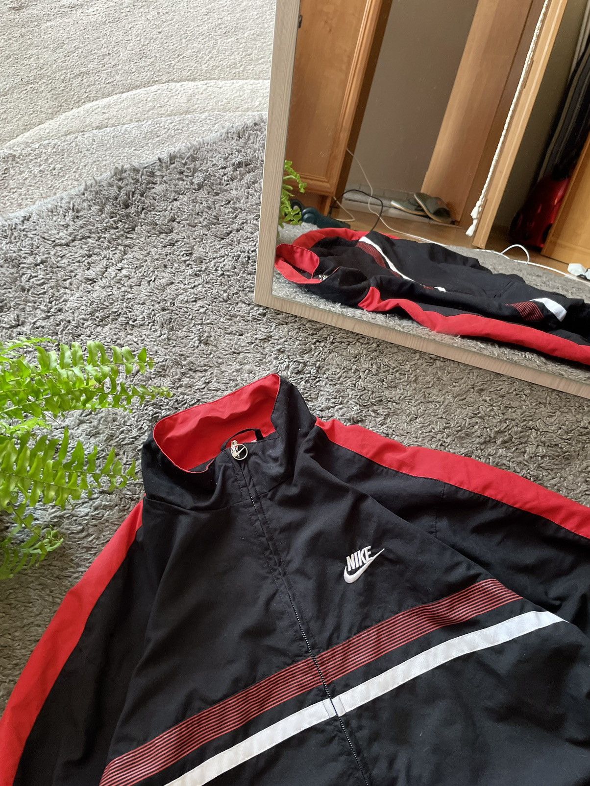 Nike × Vintage 00s Nike Vintage Light Jacket Streetwear Logo Swoosh Size US M / EU 48-50 / 2 - 3 Thumbnail