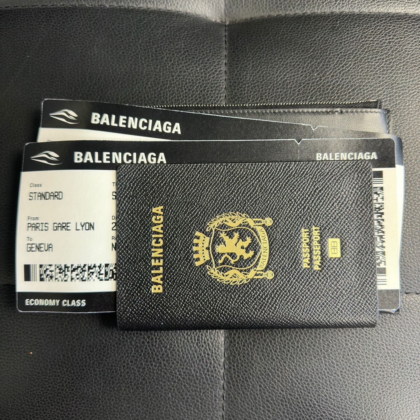 Balenciaga Balenciaga Metallic Black Bag one size Men Size ONE SIZE - 1 Thumbnail