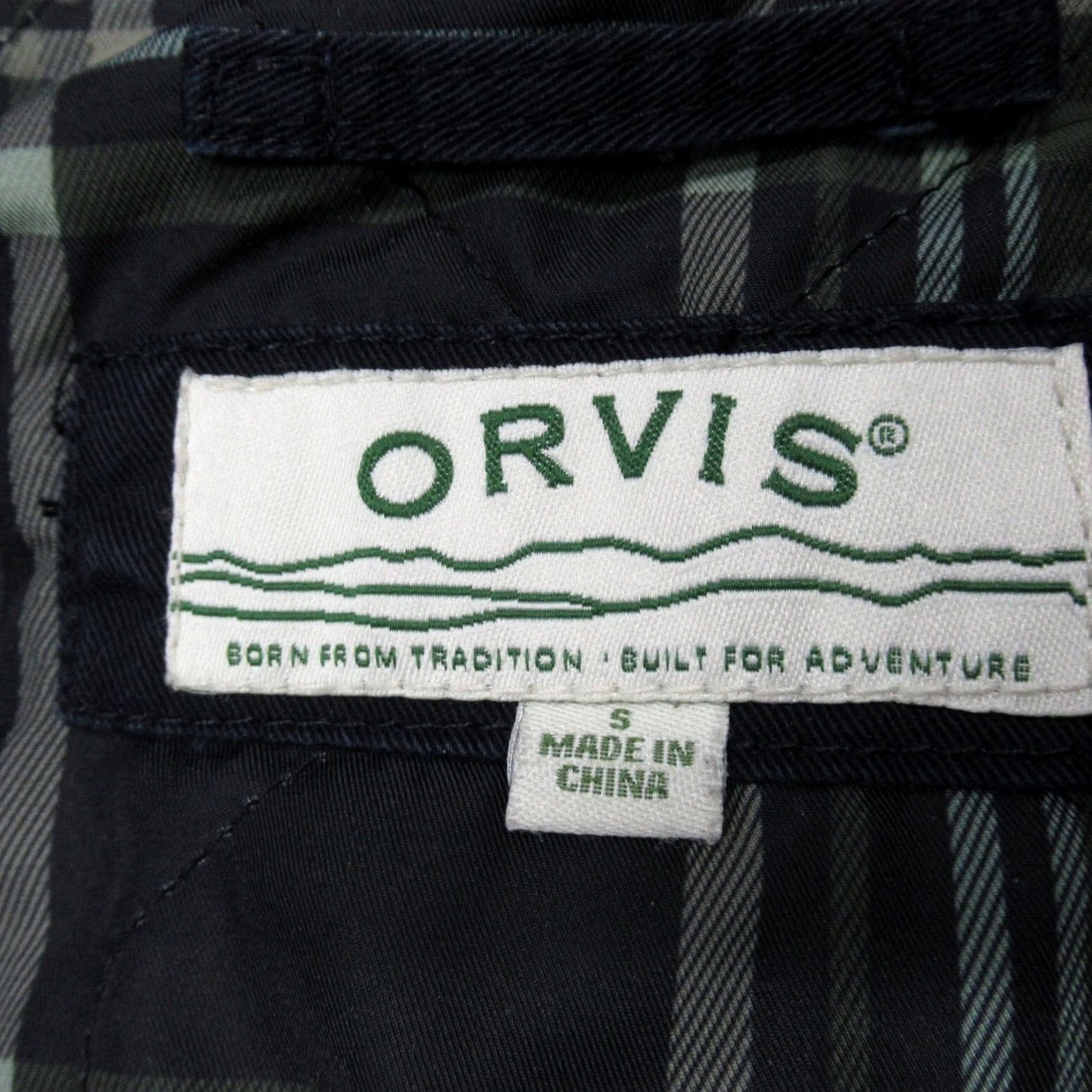 Orvis Orvis Waxed Cotton Field Jacket Women Small Navy Chore Buckle Neck Cargo Vintage Size S / US 4 / IT 40 - 4 Thumbnail
