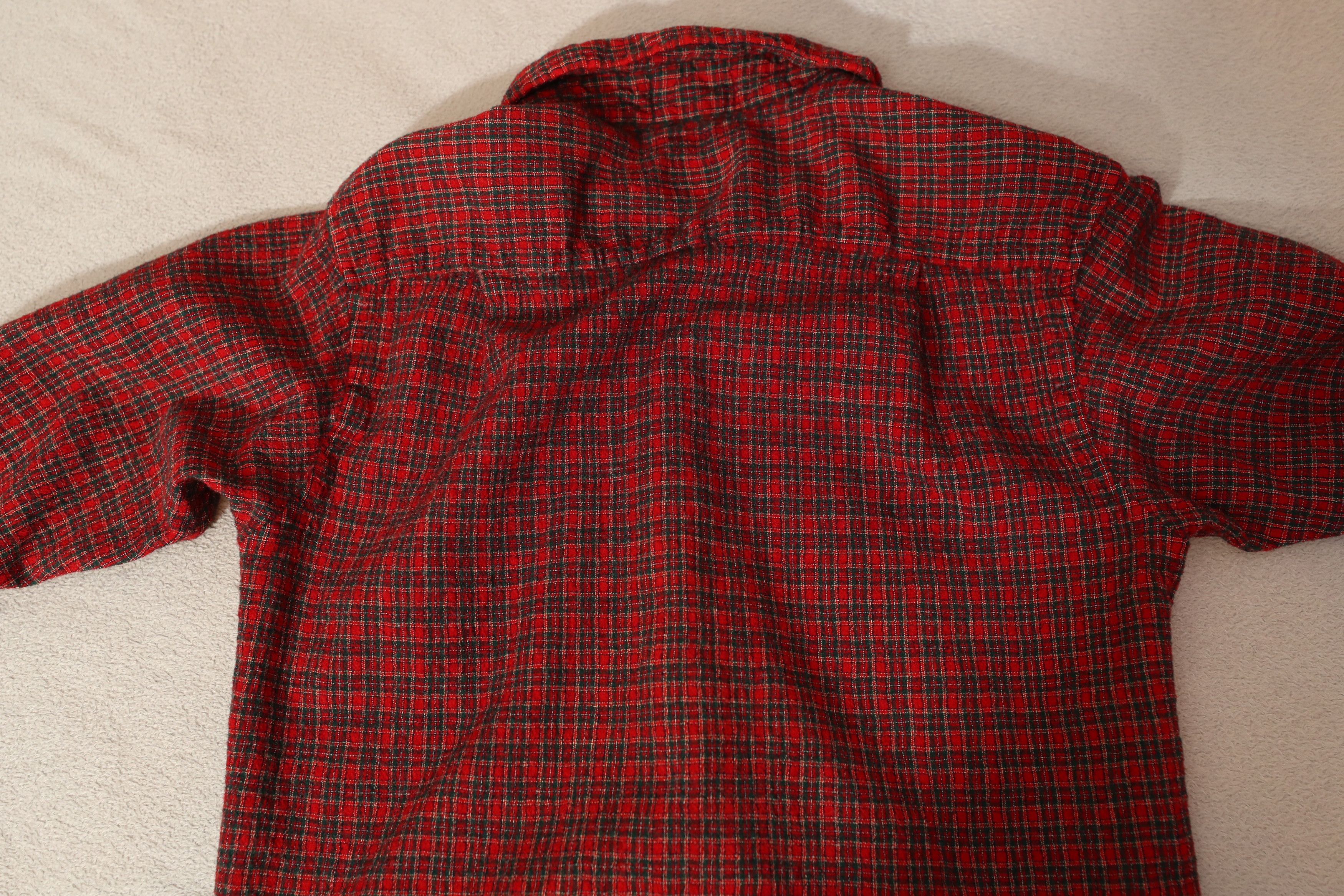 Pendleton Vintage Sir Pendleton Red Wool Flannel (M) Size US M / EU 48-50 / 2 - 10 Thumbnail