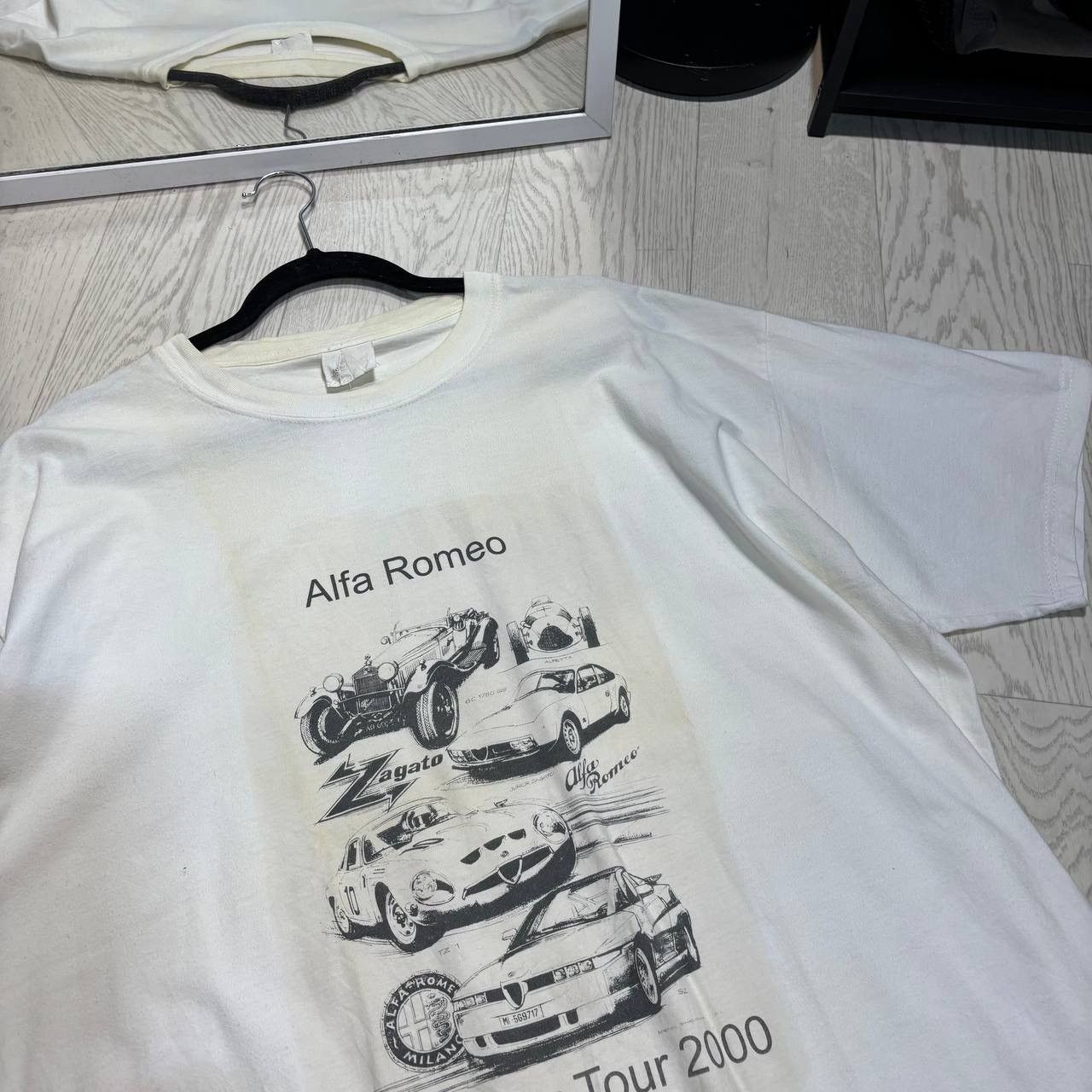 Other Alfa Romeo Vintage Oldtimer tour 2000 T-shirt Size:XL Size US XL / EU 56 / 4 - 3 Thumbnail