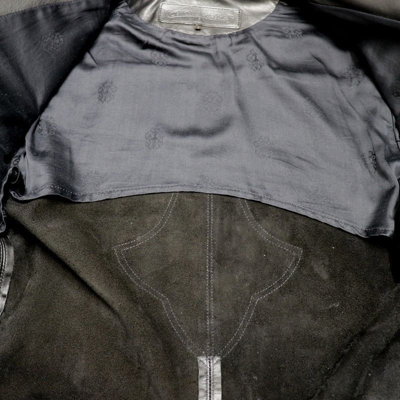 Chrome Hearts Chrome Hearts Old Model Leather Riders Jacket Size US S / EU 44-46 / 1 - 3 Thumbnail