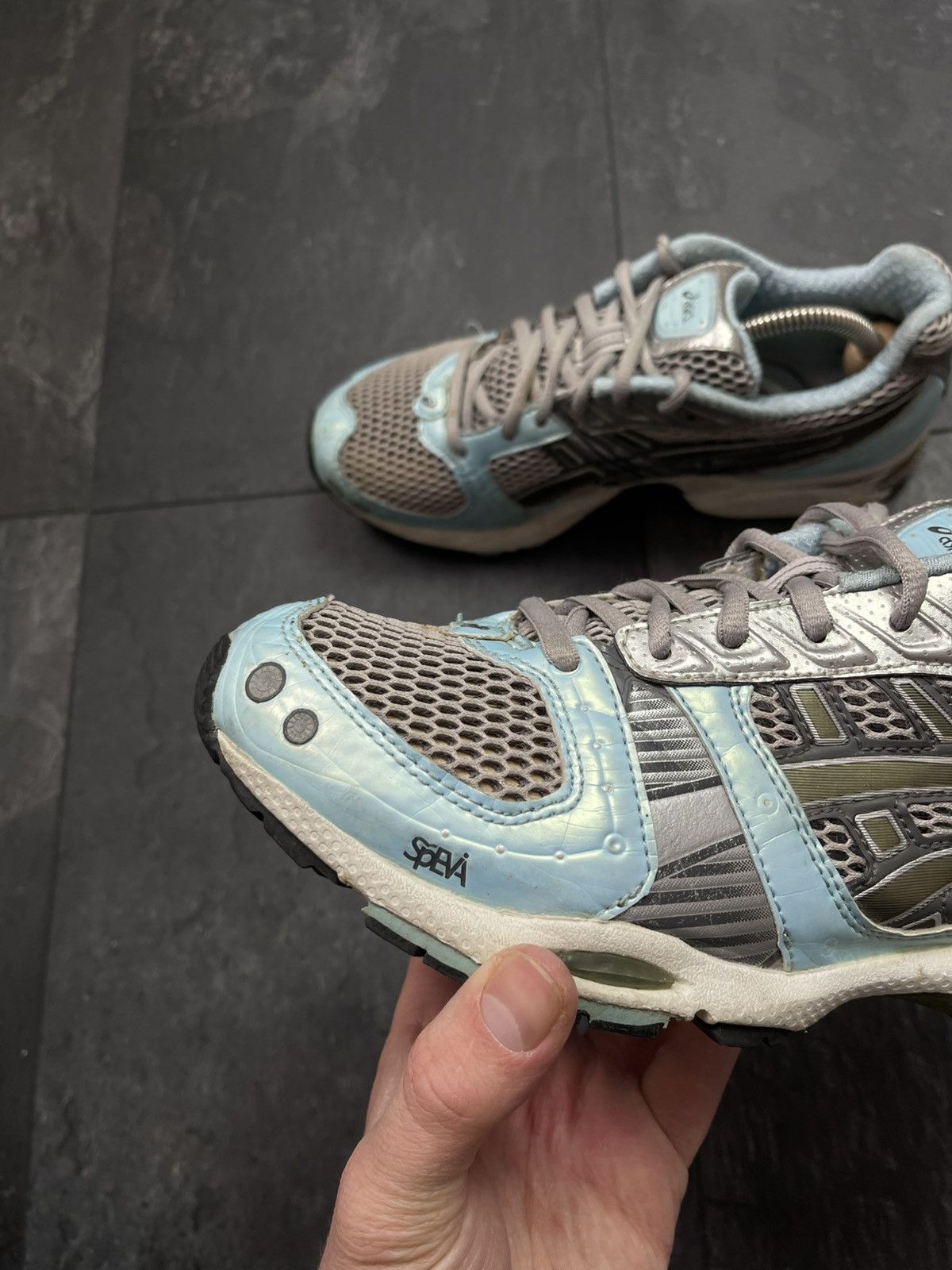 Asics × Streetwear × Vintage Vintage asics gel nimbus rare low top sneakers Size US 7 / EU 40 - 9 Thumbnail