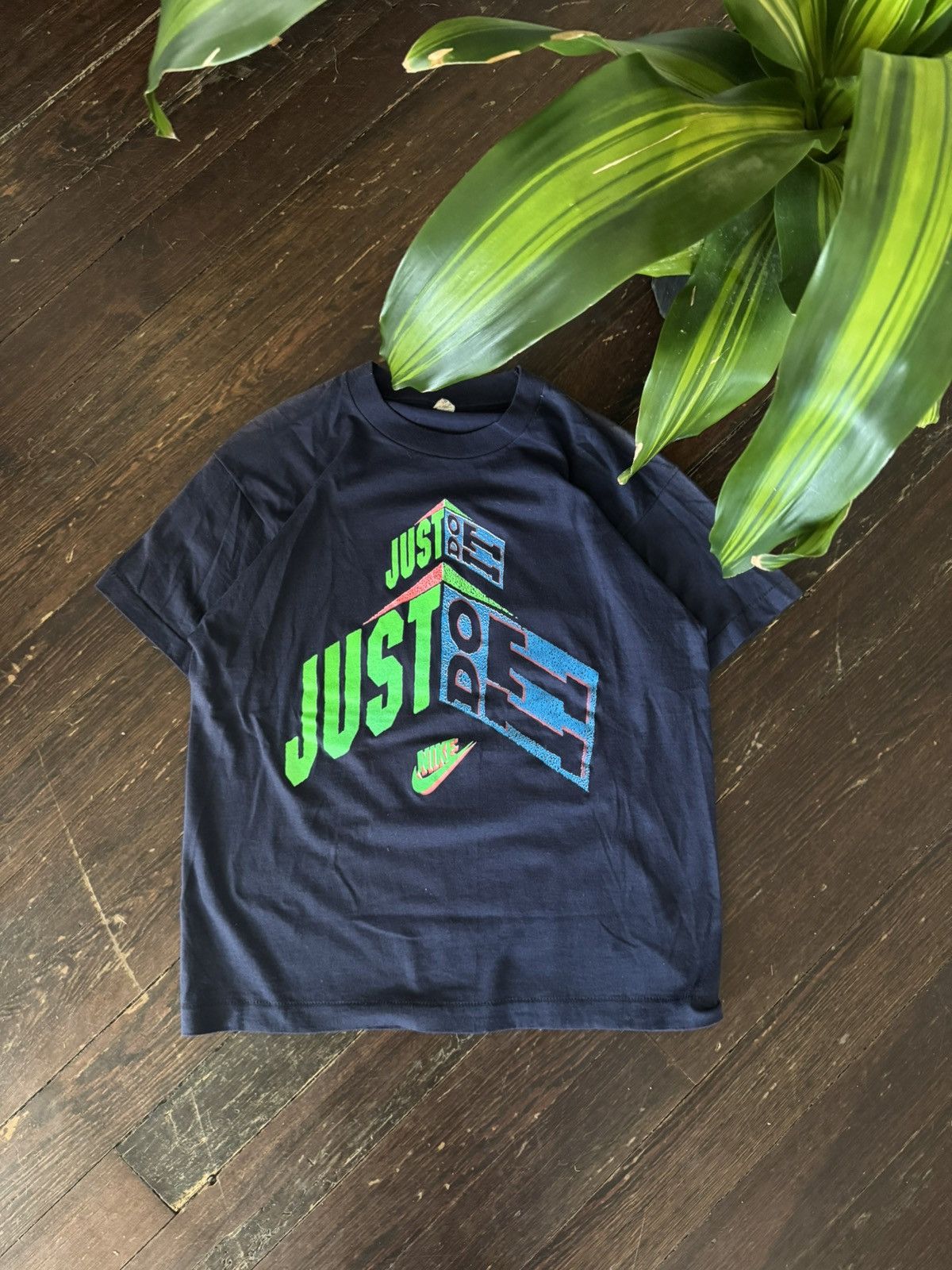 Nike 80s Nike Just Do It Bootleg Vintage Tee Size US L / EU 52-54 / 3 - 1 Thumbnail