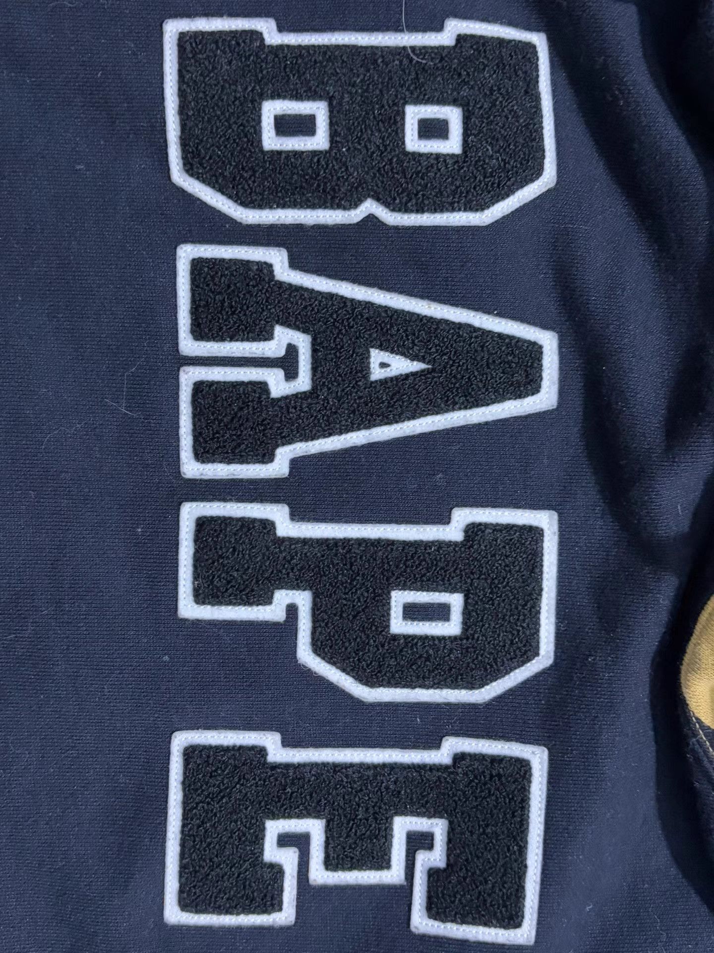 Bape Bape Black & Yellow Color Block Camo Hoodie Size US S / EU 44-46 / 1 - 2 Thumbnail