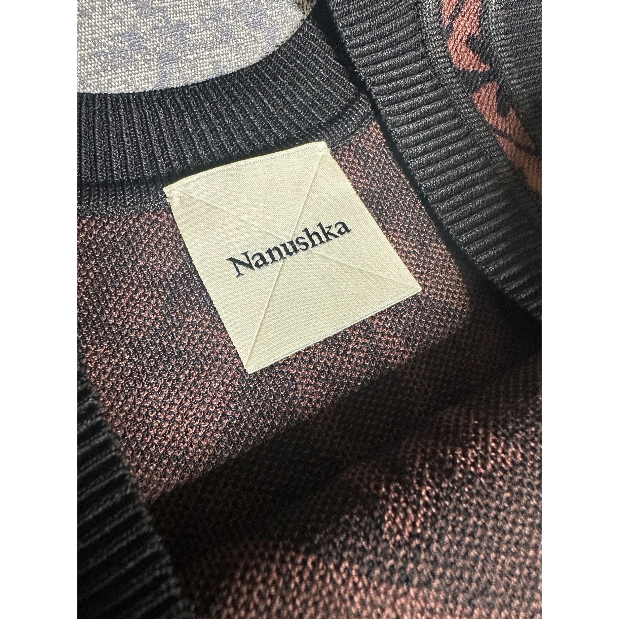 Nanushka Nanushka Maves Knitted Midi Dress With Buttons Size S / US 4 / IT 40 - 4 Thumbnail