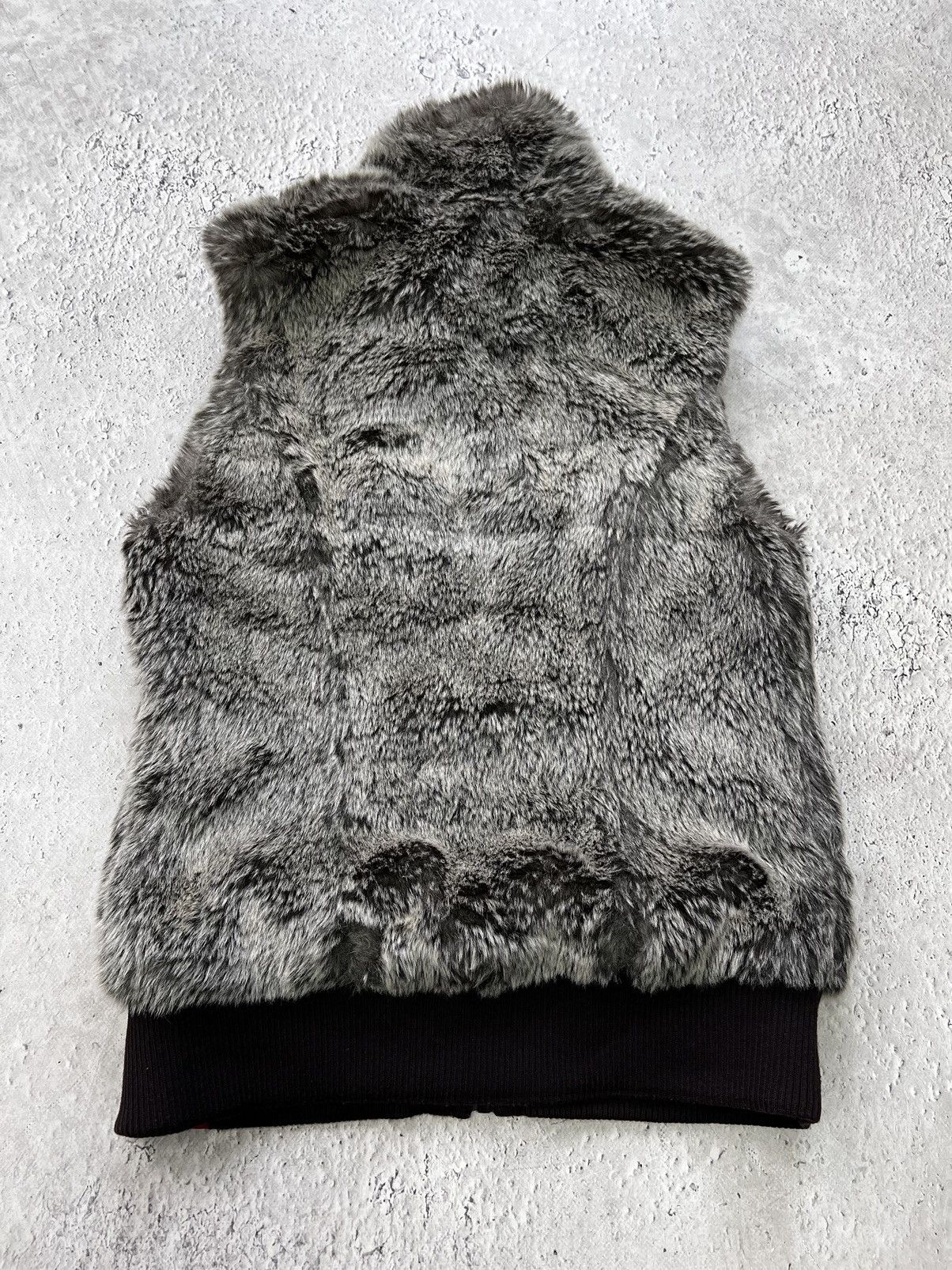 Hysteric Glamour × If Six Was Nine × Le Grande Bleu (L.G.B.) AVANT GARDE Zipper Fur vest IfSixWasNine LGB style Size S / US 4 / IT 40 - 8 Thumbnail