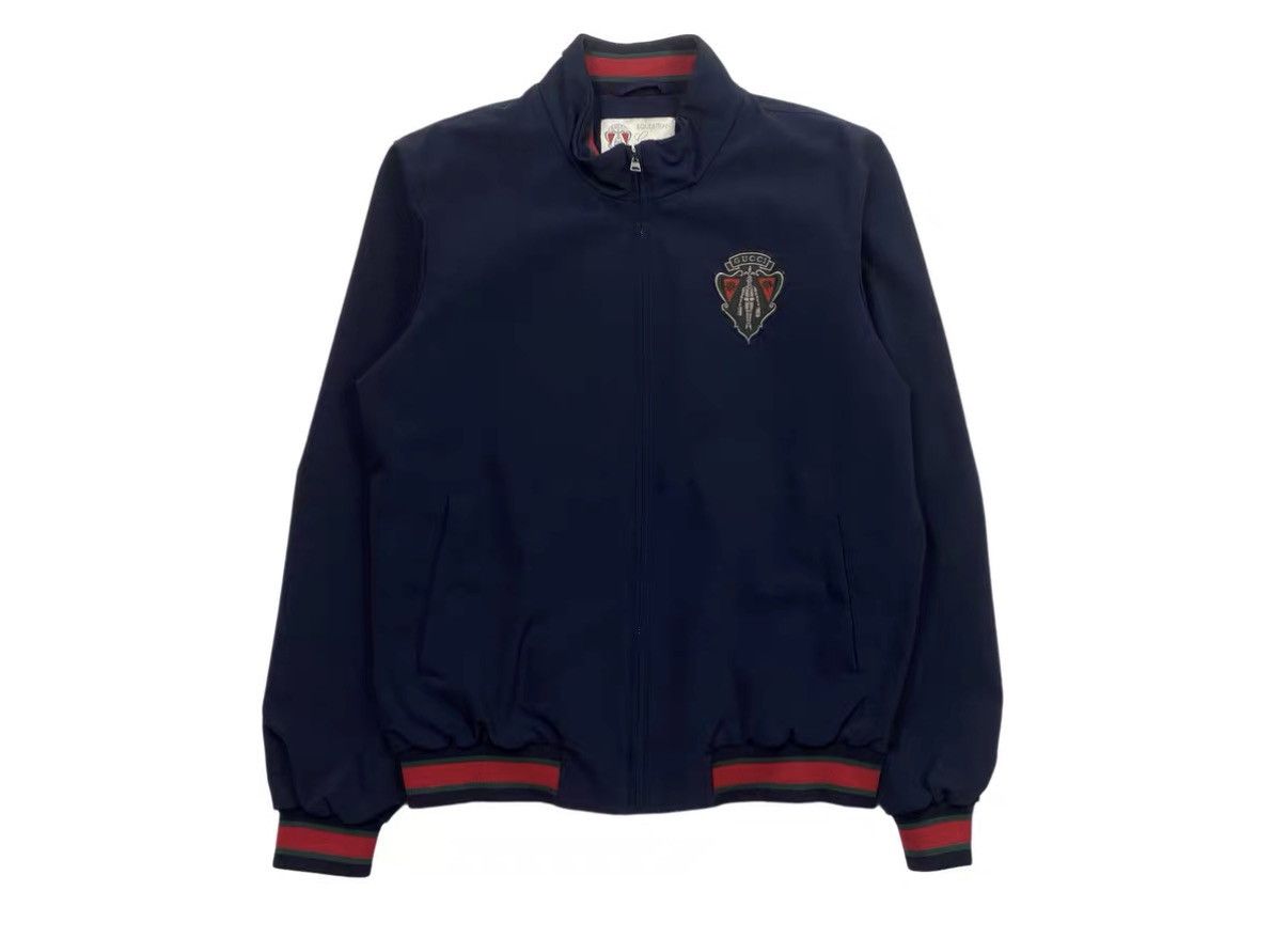 Gucci Gucci Robot Embroidered Badge Zip-Up Jacket J31 Size US M / EU 48-50 / 2 - 1 Thumbnail