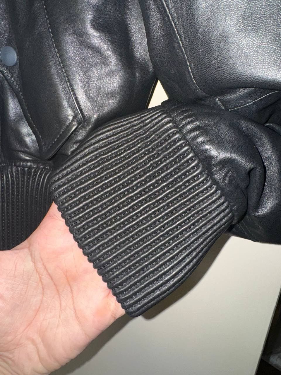 Vlone Vlone leather bomber jacket Size US L / EU 52-54 / 3 - 6 Thumbnail