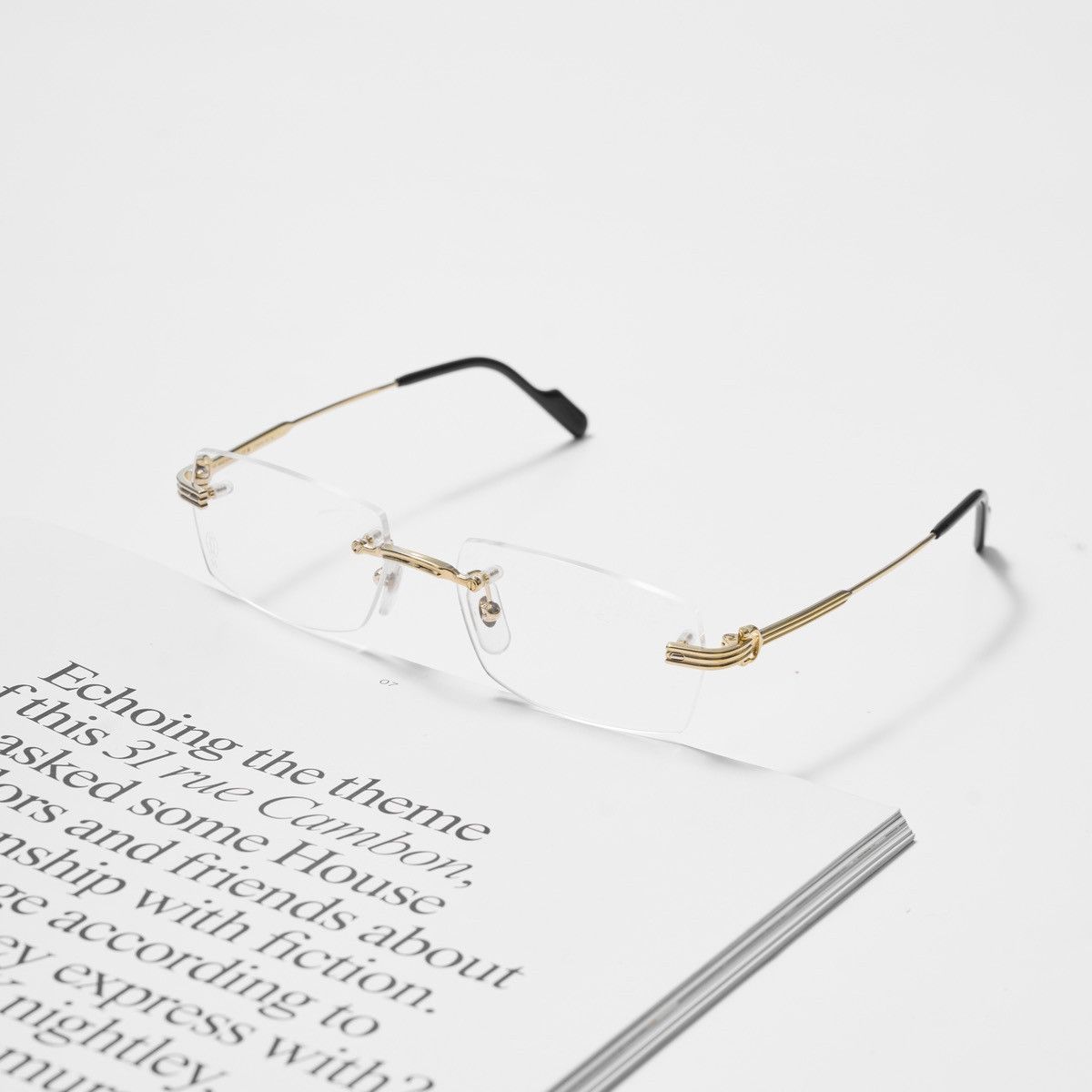 Cartier CARTIER CT0578O 001 GLASSES Size ONE SIZE - 1 Thumbnail