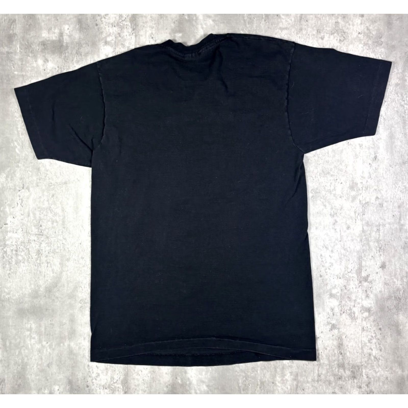 Fruit Of The Loom VINTAGE 90s Volcano Vics Bar Art T Shirt Mens XL Black Cotton Graphic Print Crew Neck Short Sleeve Vintage Yes Fruit of the Loom Regular Size XL Mens Size US XL / EU 56 / 4 - 2 Thumbnail
