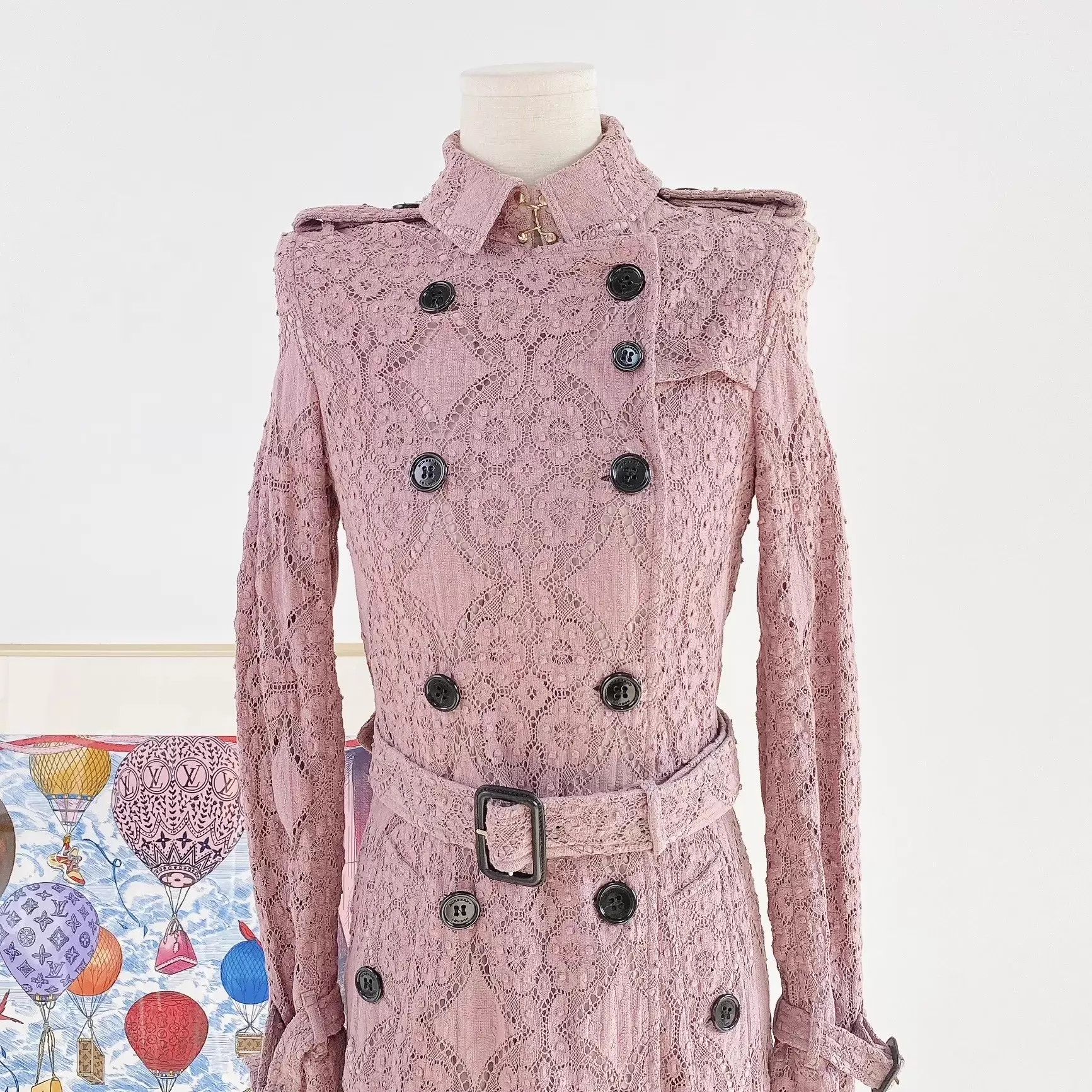 Burberry Burberry Purple Cutout Jacket EU38 Women's Size XS / US 0-2 / IT 36-38 - 3 Thumbnail