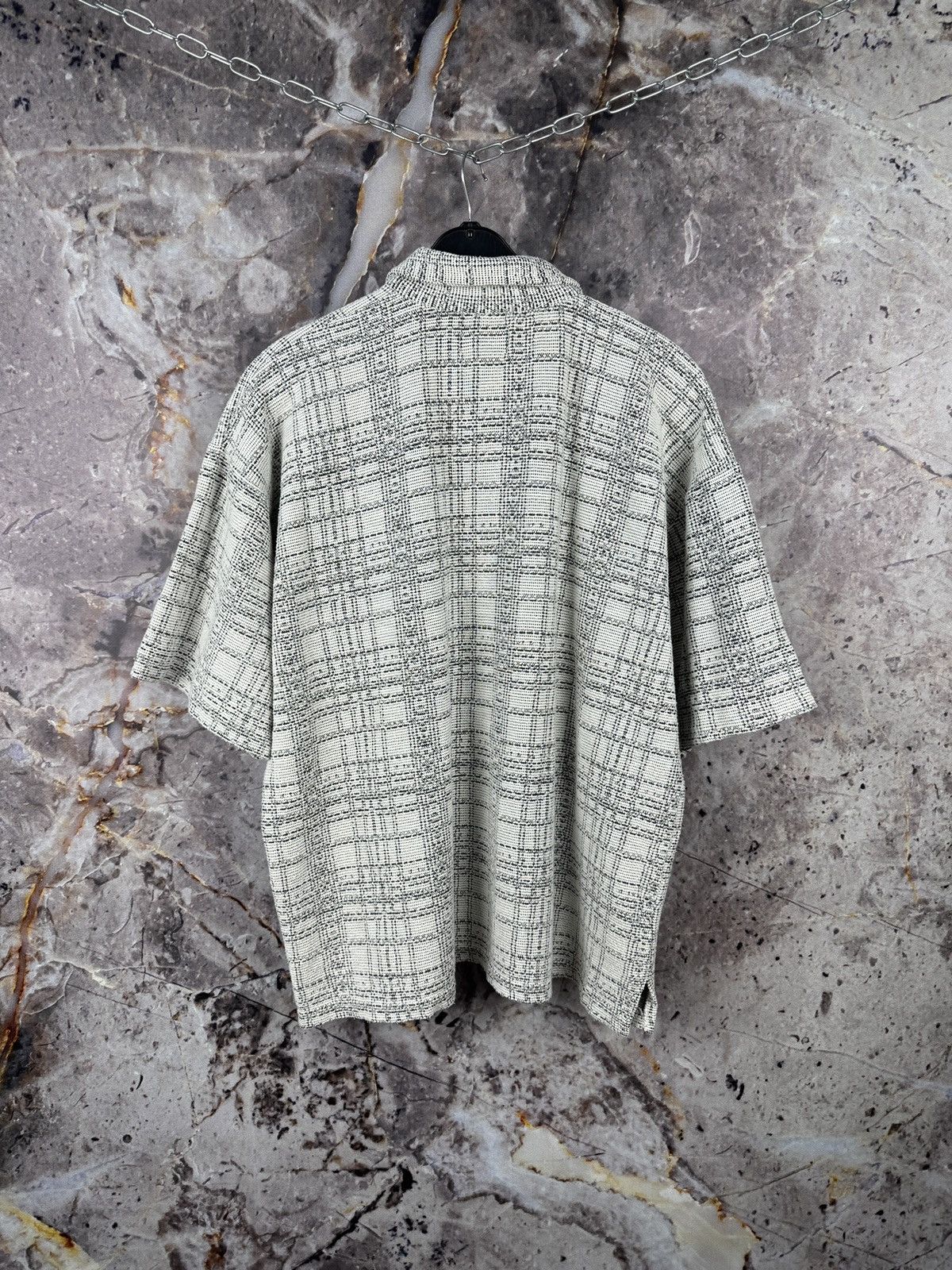 Camel Camel Active Men’s Polo Shirt Vintage Check Pattern Beige Size US XXL / EU 58 / 5 - 11 Thumbnail