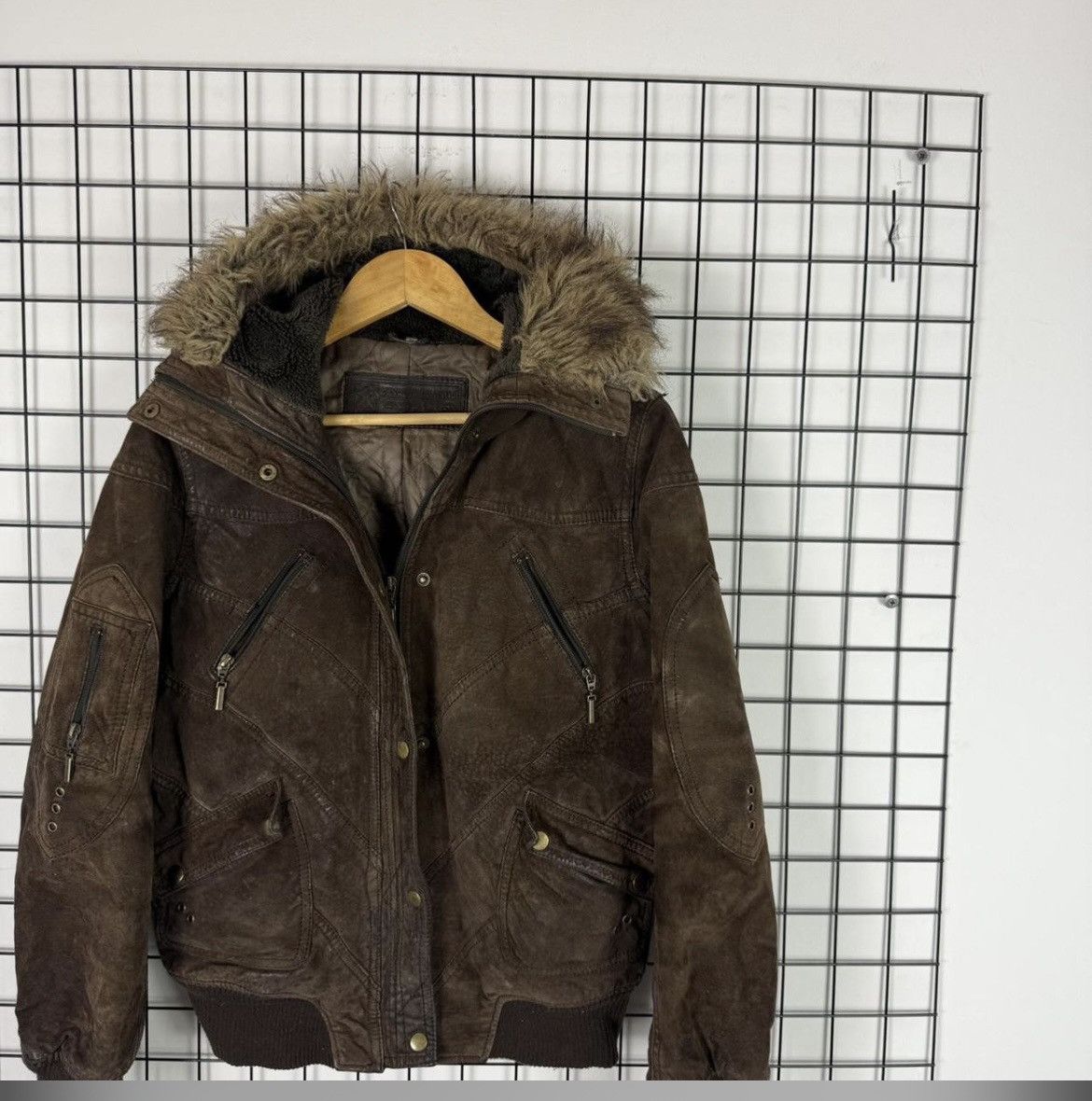 Japanese Brand Genuine leather fur coat jacket Size US M / EU 48-50 / 2 - 4 Thumbnail
