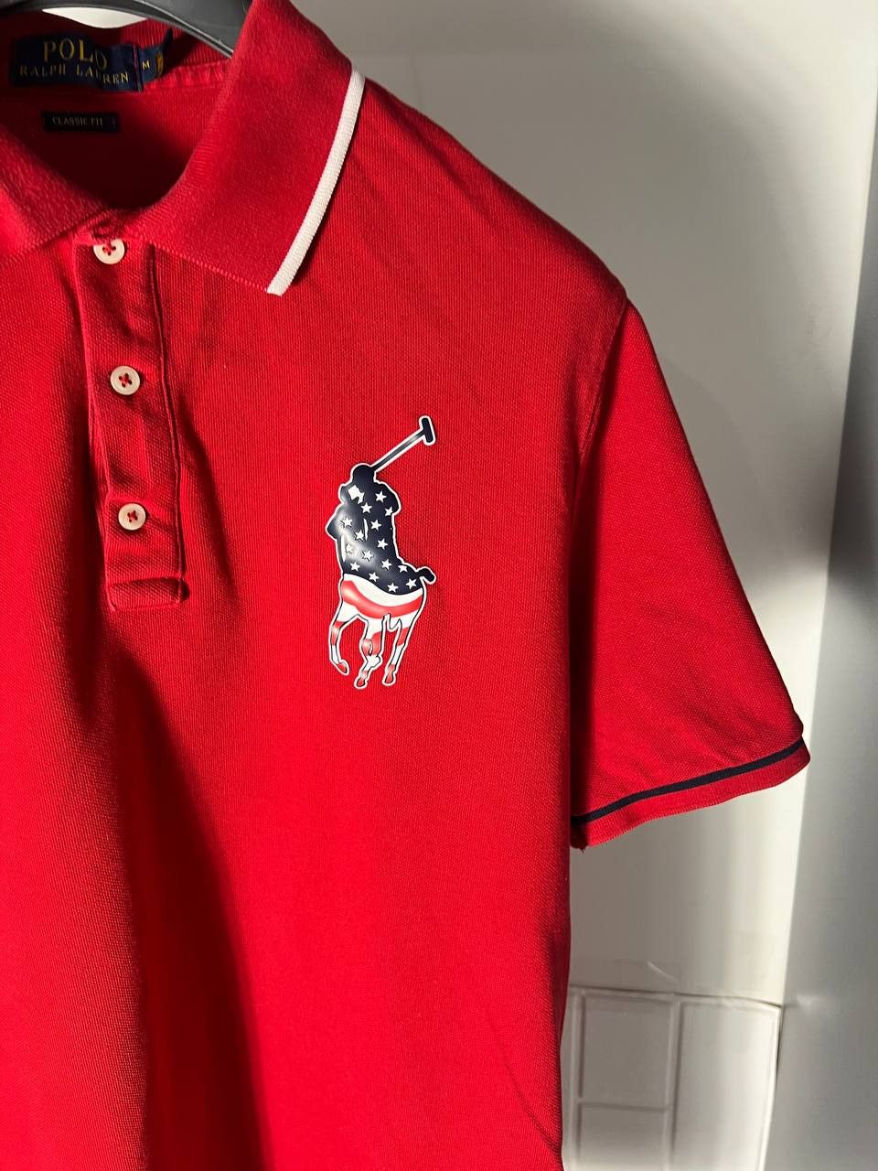 Polo Ralph Lauren VINTAGE POLO RALPH LAUREN USA FLAG DESIGNER CASUAL Y2K 90s Size US M / EU 48-50 / 2 - 4 Thumbnail