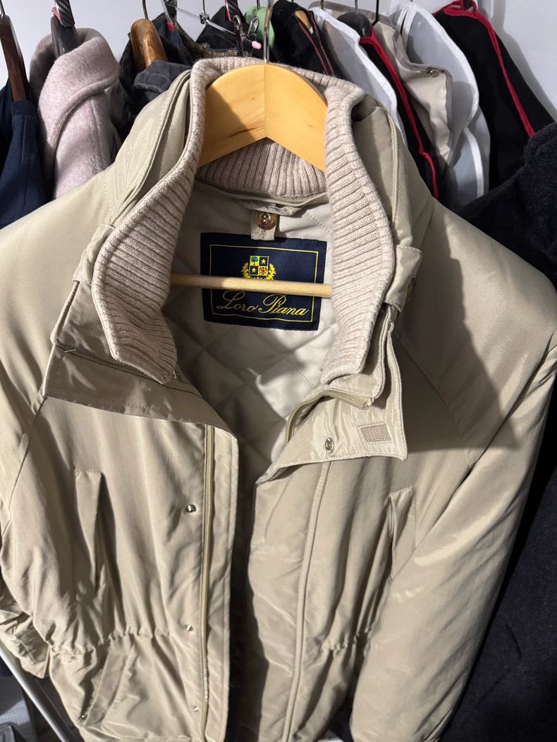 Loro Piana LORO PIANA A jacket with a shoulder sleeve design Size US L / EU 52-54 / 3 - 3 Thumbnail