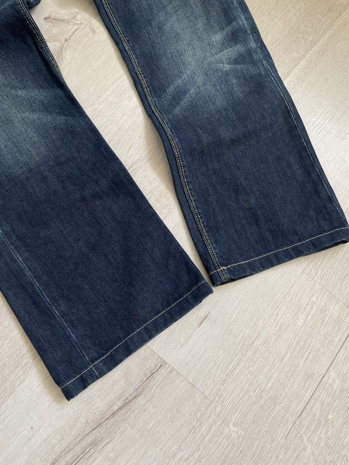 Ed Hardy Y2k Vintag Ed Hardy by Christian Audigier Jeans Washed Denim Size US 34 / EU 50 - 4 Thumbnail