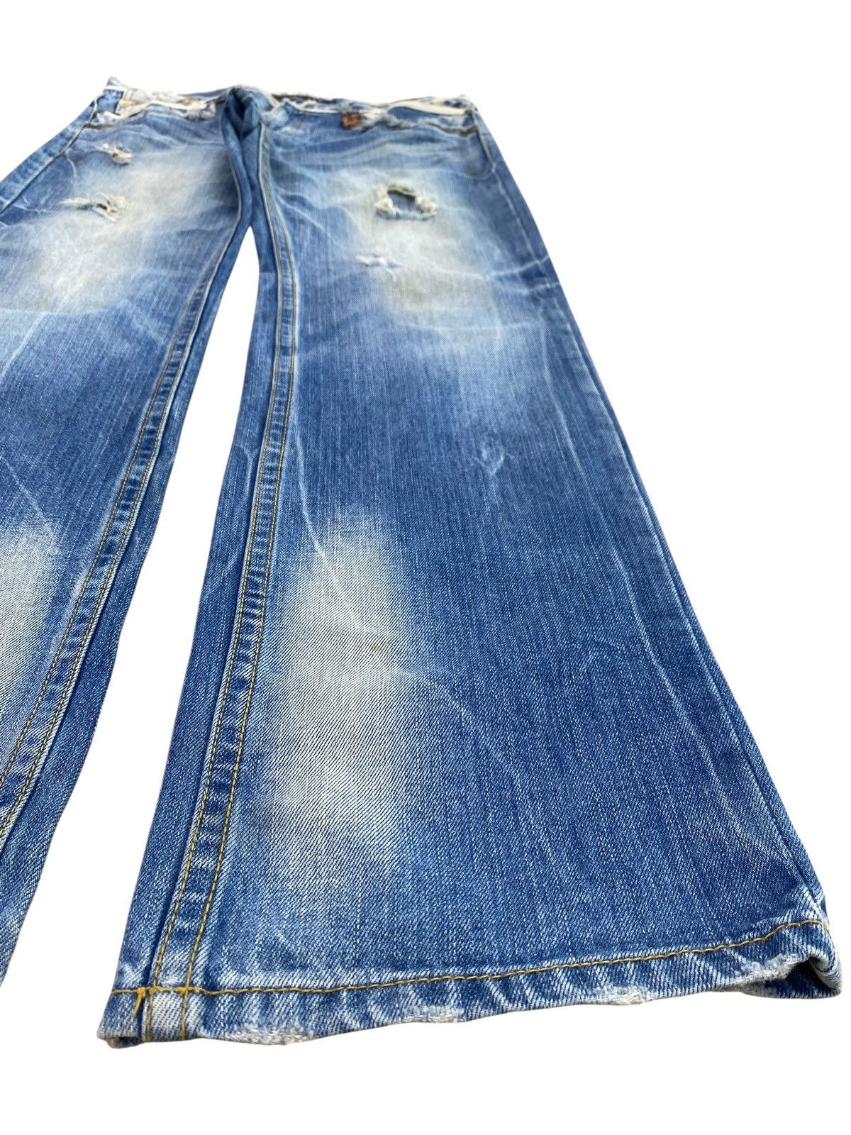 Japanese Brand Japanese Brand Redpepper Faded Wash Distressed Style Size US 35 - 6 Thumbnail
