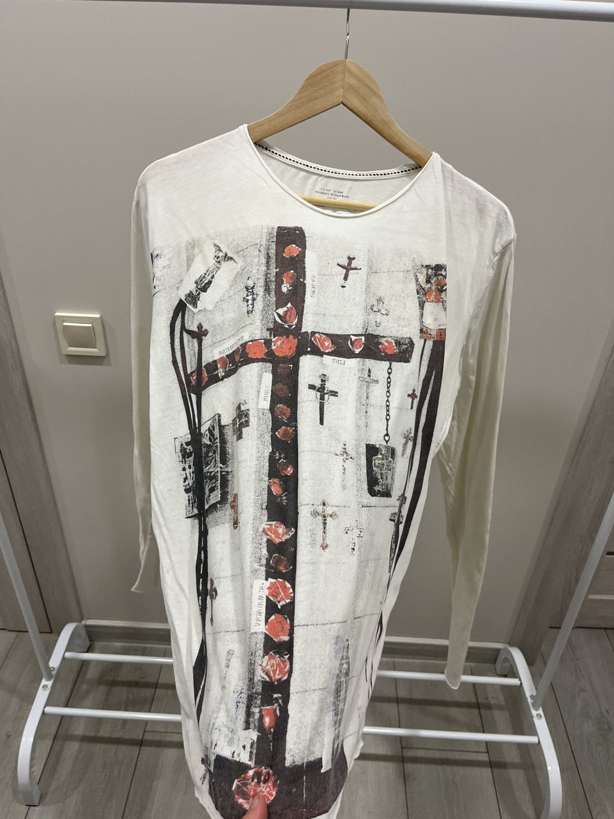 Allsaints All Saints Long Sleeve Shirt Size US L / EU 52-54 / 3 - 1 Thumbnail