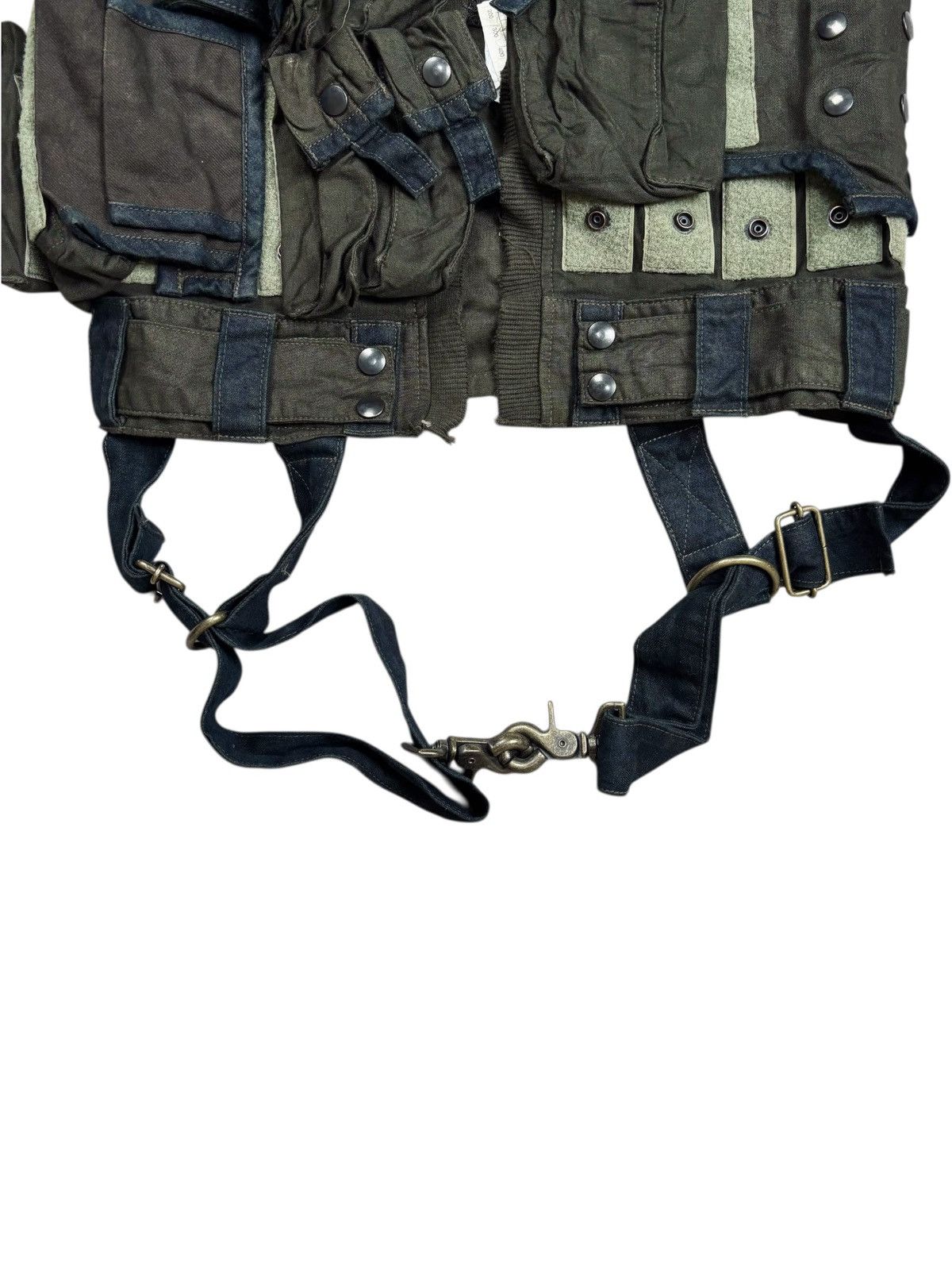 Le Grande Bleu (L.G.B.) Archive Veronica "Under Control" Cargo Vest Jacket Size US M / EU 48-50 / 2 - 11 Thumbnail