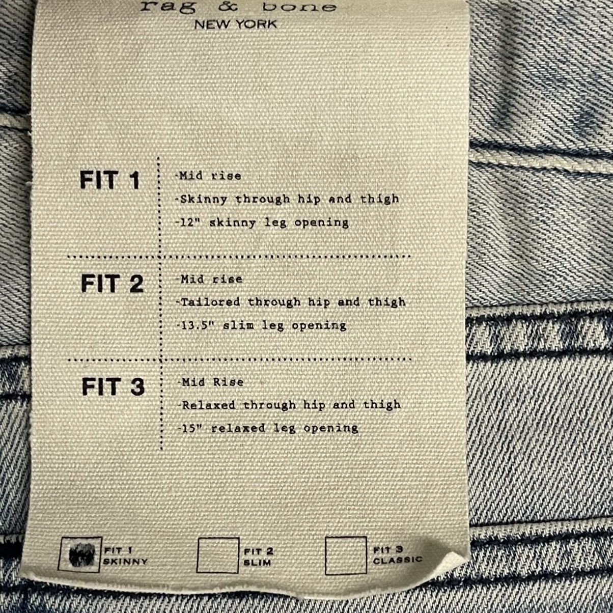 Rag & Bone Rag & Bone Roy Authentic Stretch Denim Jeans Size US 38 / EU 54 - 4 Thumbnail
